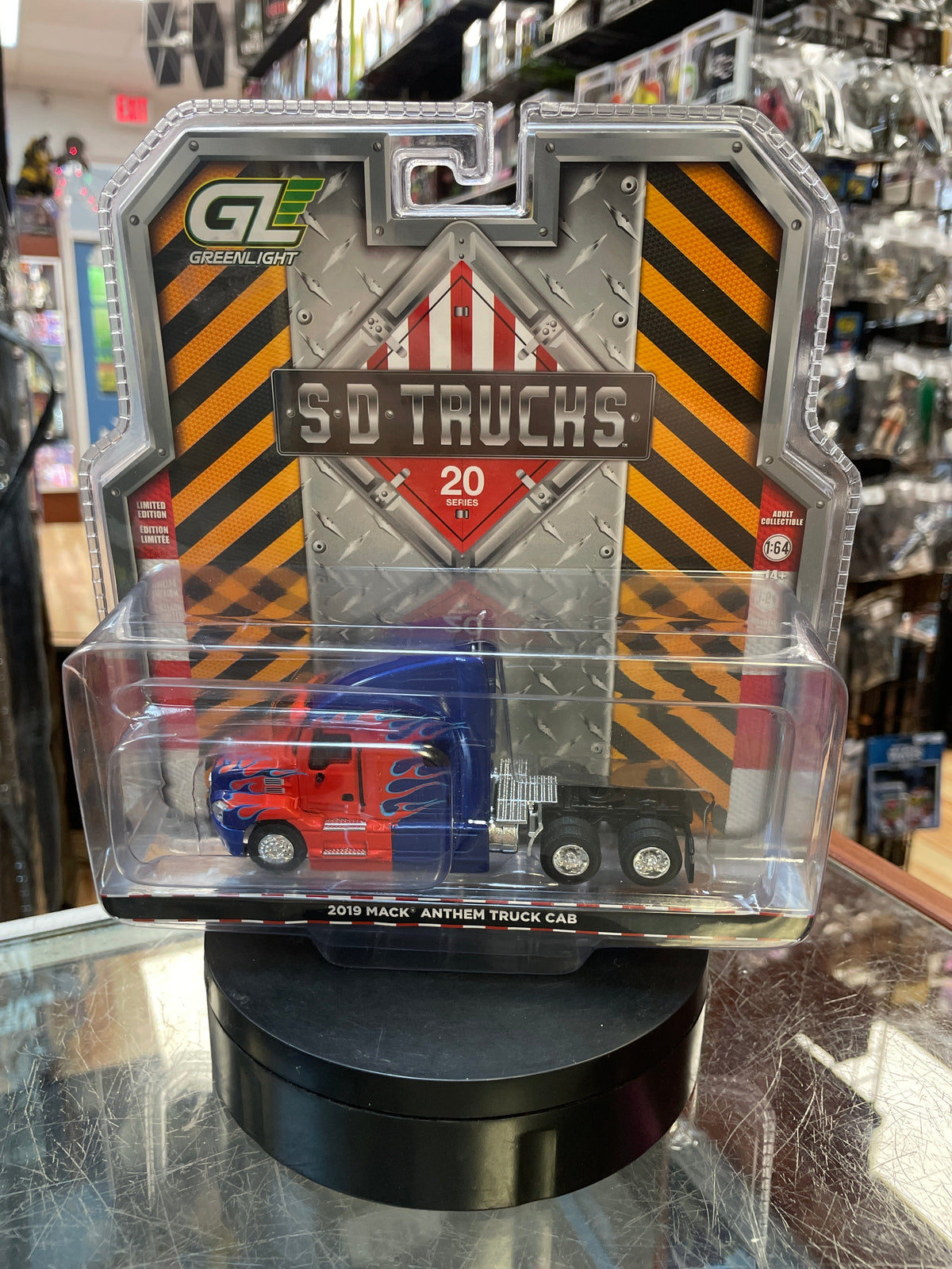 2019 Mack Anthem Truck Cab Series 20 1:64 (SD Trucks, Greenlight Collectibles) SEALED product image 1, provided for visual