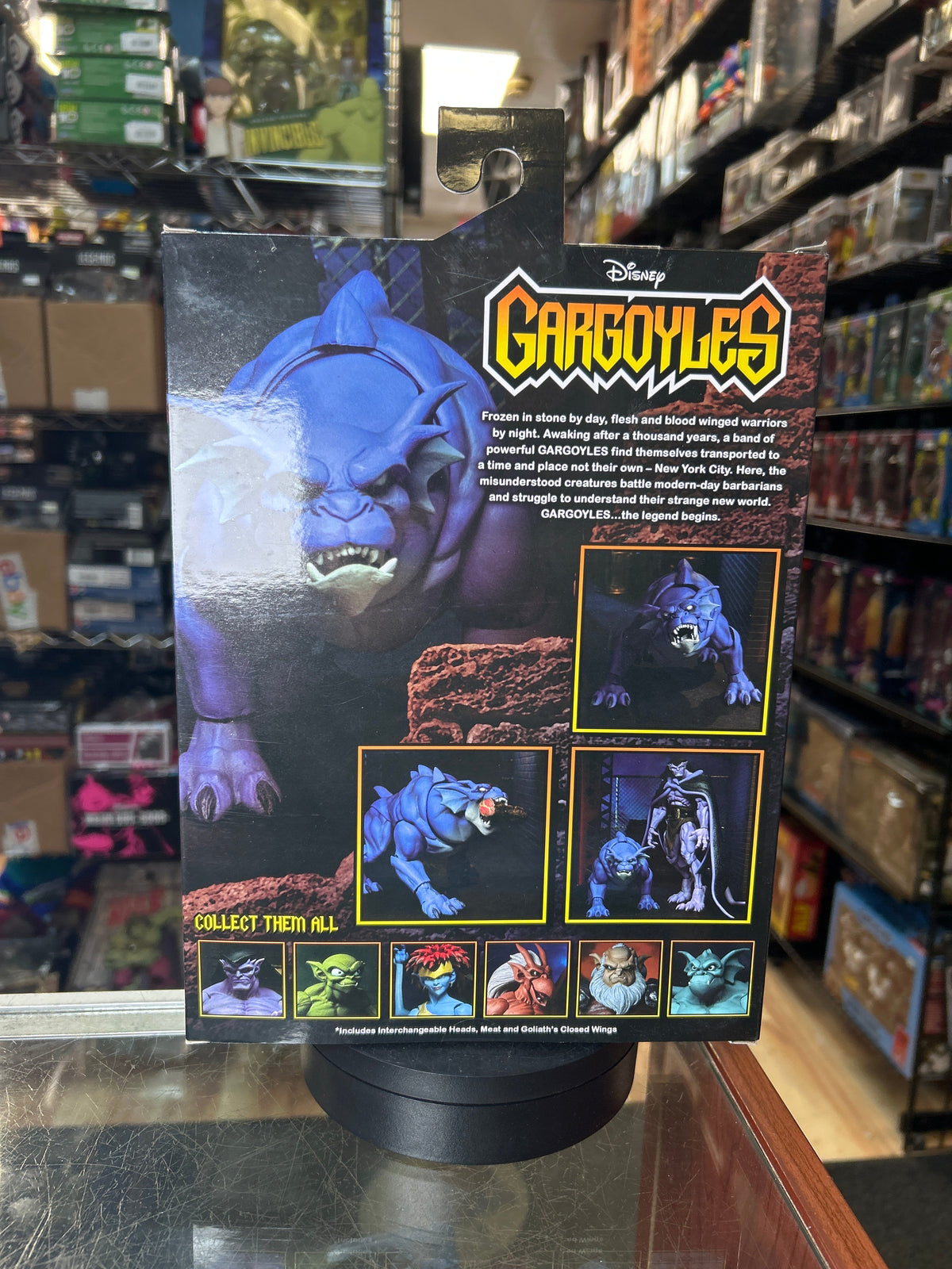 Bronx Ultimate (Gargoyles, NECA) **SEALED** product image 5, provided for visual reference and product detail review