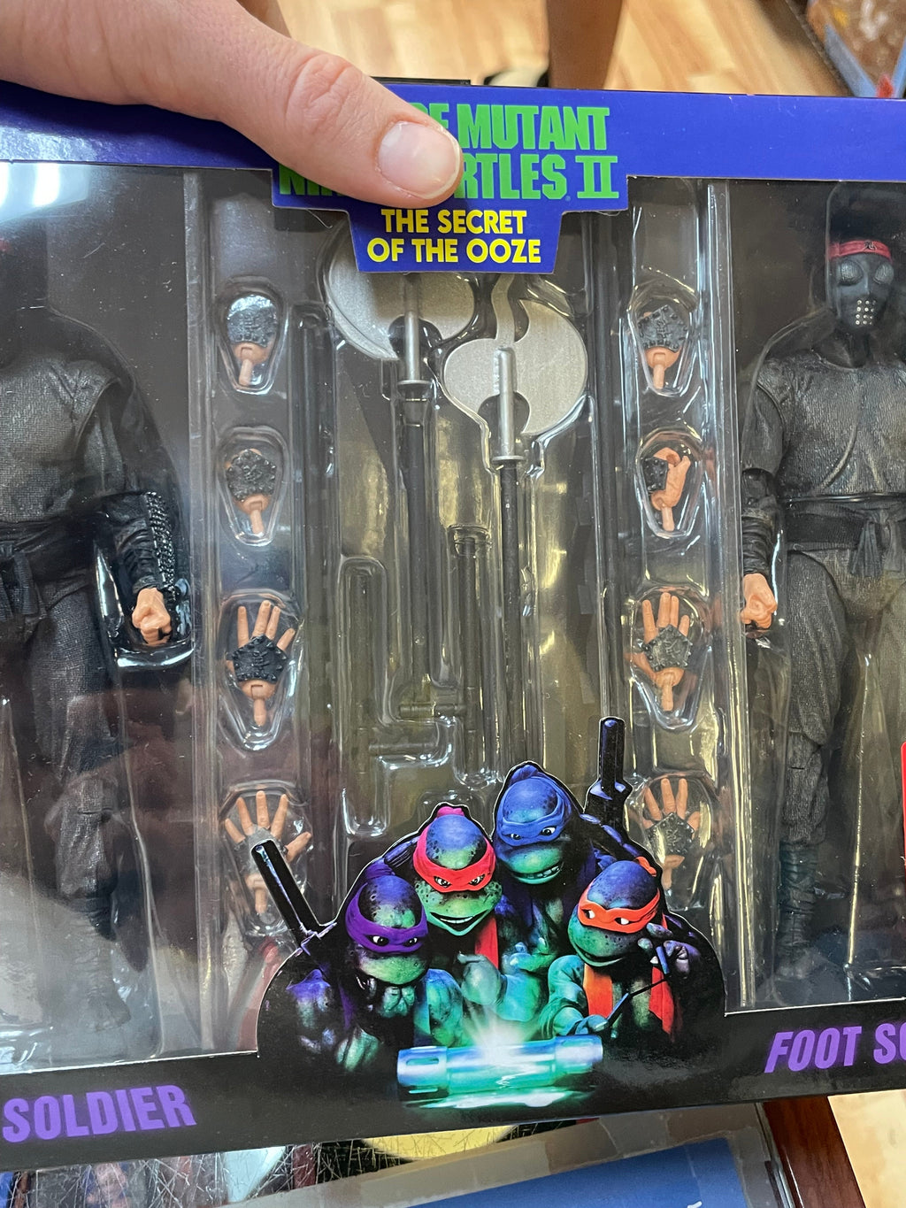 Foot Soldier 2-Pack (Neca, TMNT) **SEALED** product image 3, provided for visual reference and product detail review