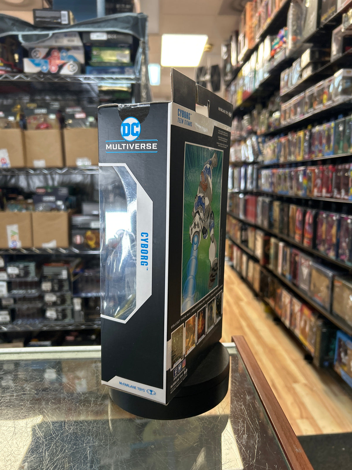 Teen Titans Cyborg (DC Multiverse, McFarlane) **SEALED** product image 5, provided for visual reference and product detail