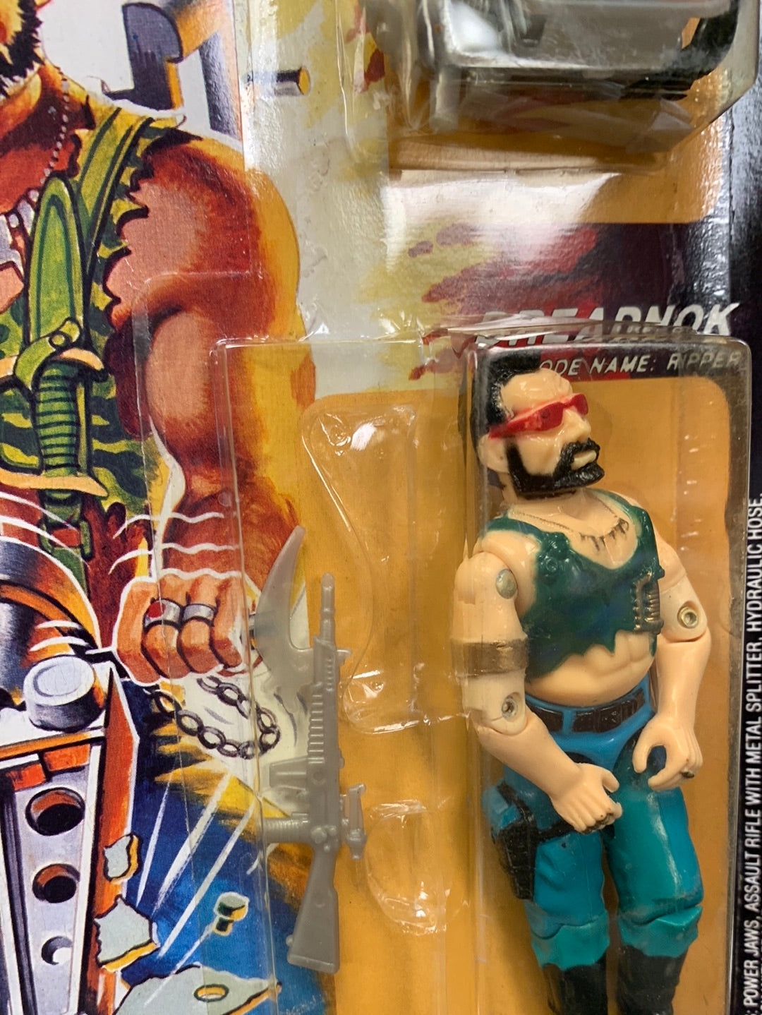 Dreadnok Ripper (Vintage GI Joe, FunSkool India) Sealed product image 10, provided for visual reference and product detail