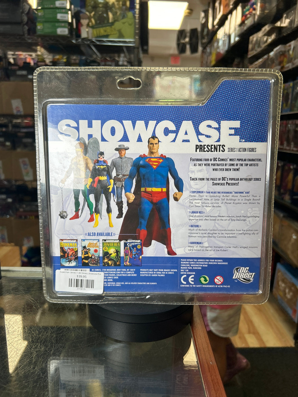 Superman -Series 1- (DC Direct, Showcase Presenets) **SEALED** product image 4, provided for visual reference and product