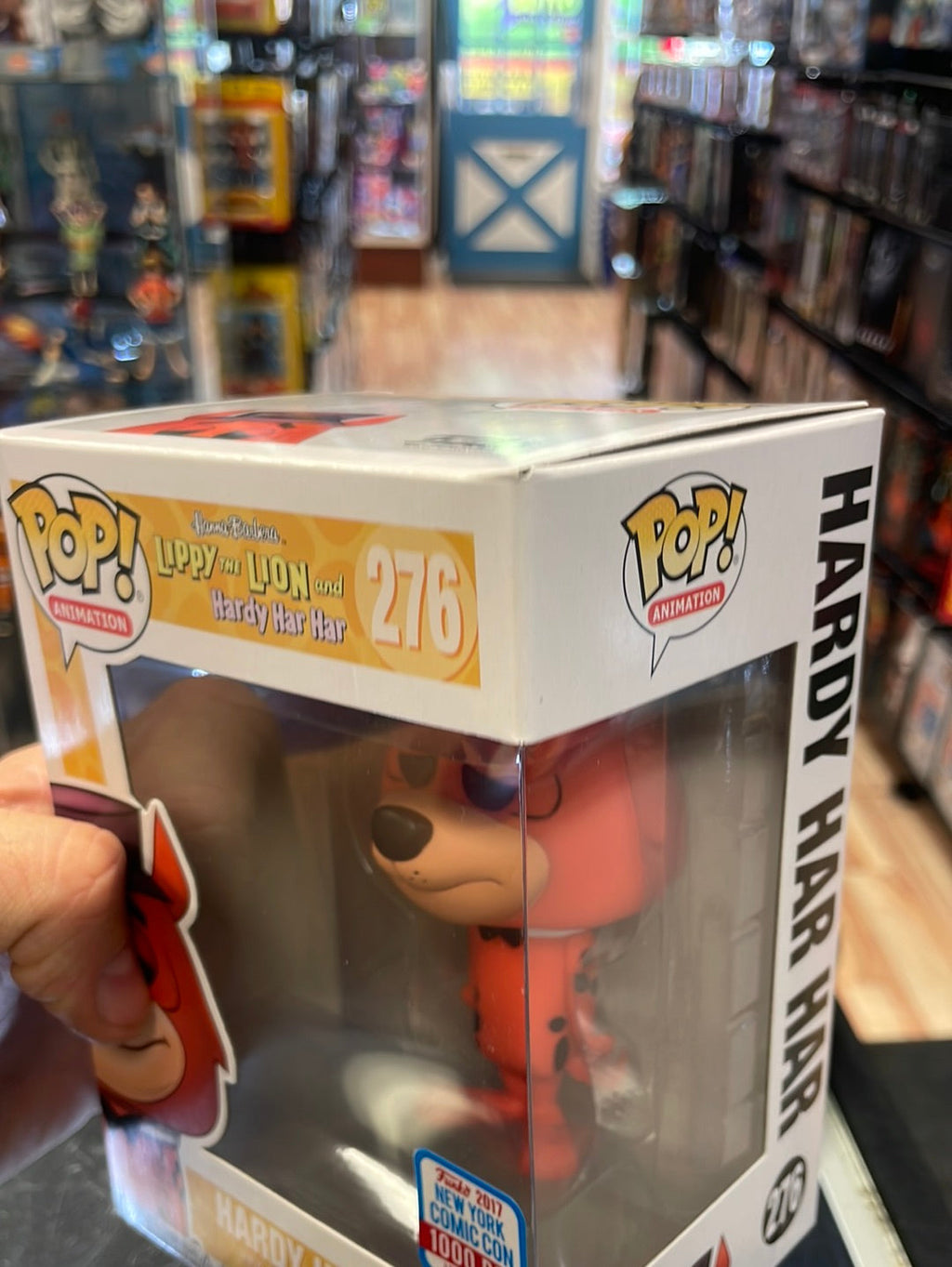 Hardy Har Har 276 NYCC 2017 (Funko Pop! Hanna Barbera) product image 8, provided for visual reference and product detail