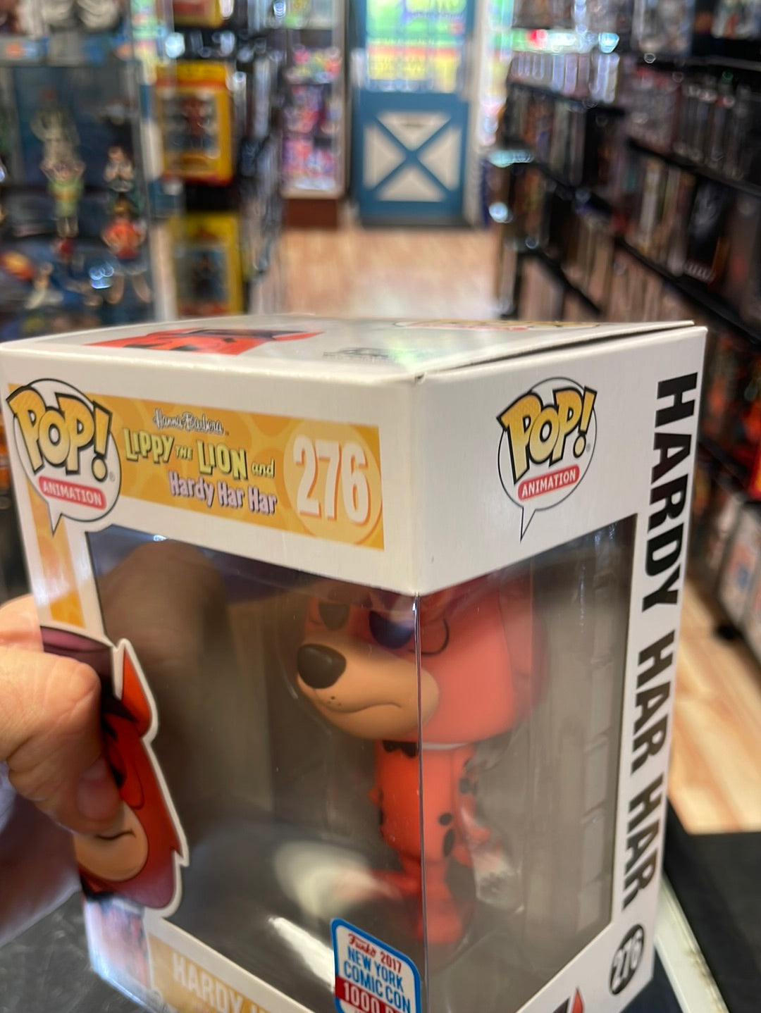 Hardy Har Har 276 NYCC 2017 (Funko Pop! Hanna Barbera) product image 8, provided for visual reference and product detail