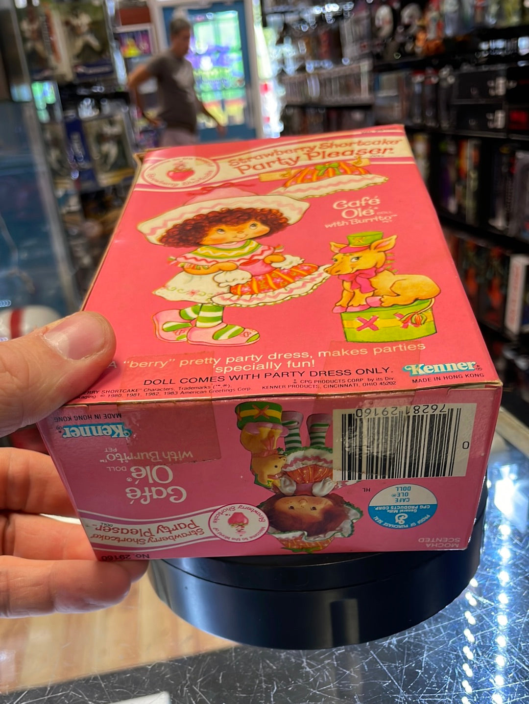 Cafe Ole with Burrito (Vintage Strawberry Shortcake Party Pleaser, Kenner) Sealed product image 12, provided for visual
