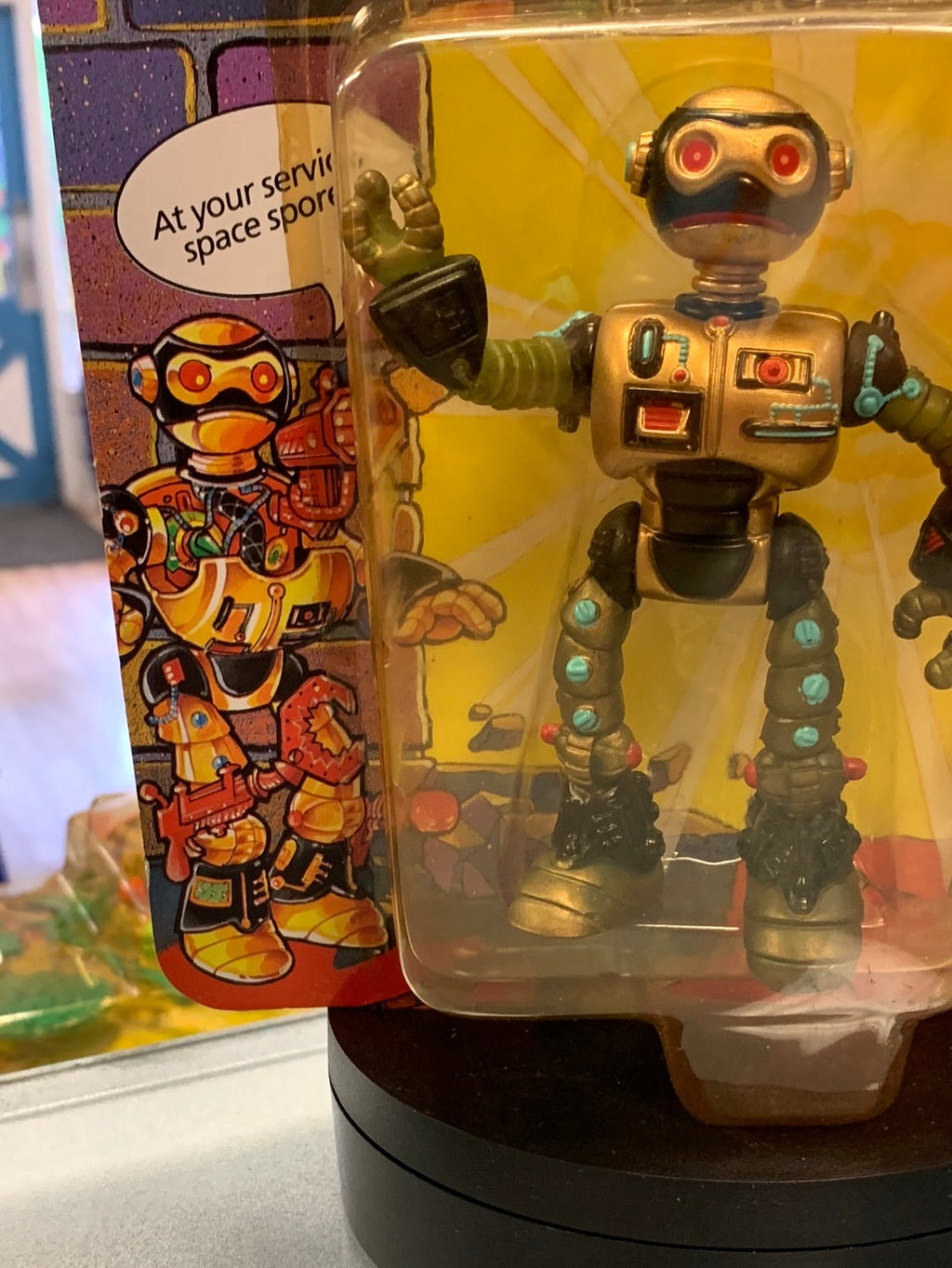 Fugitoid 24 Back 0089 (Vintage TMNT Ninja Turtles, Playmates) Sealed product image 7, provided for visual reference and