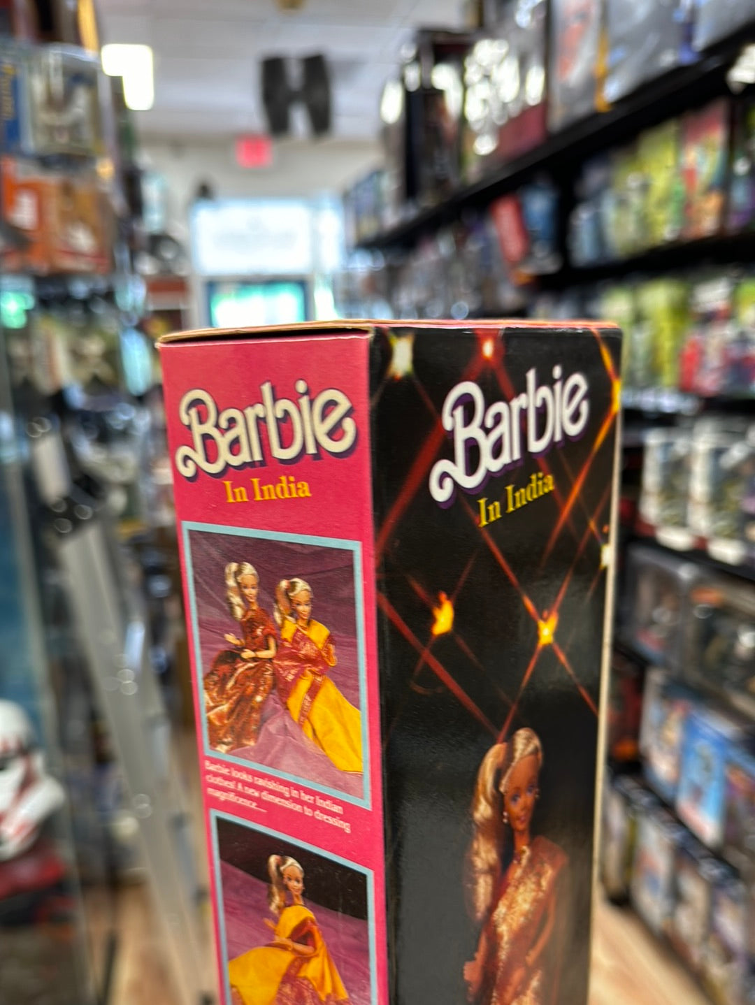 Gold Dress Barbie In India 9910 (Vintage Barbie, Leo Mattel) product image 11, provided for visual reference and product