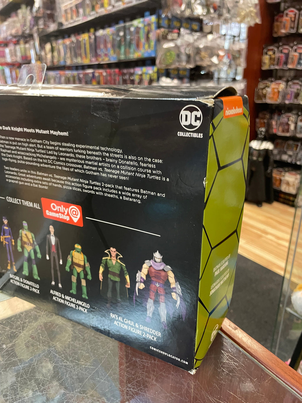 Batman & Leonardo 2 Pack (Batman Vs Teenage Ninja Turtles, DC Collectibles) NEW/OPEN product image 13, provided for visual