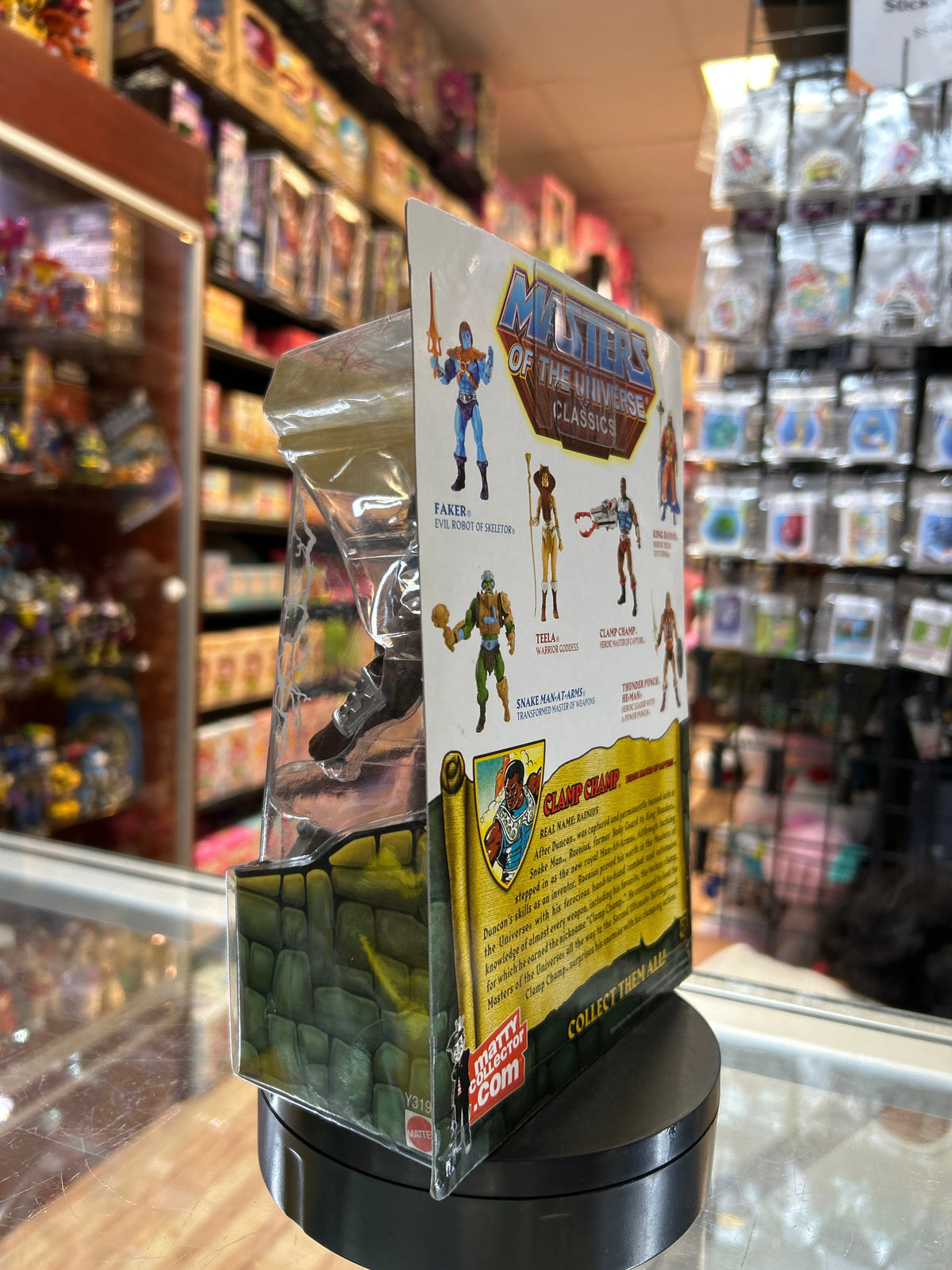 Clamp Champ (Mattel, Classics, MOTU) **SEALED** product image 5, provided for visual reference and product detail review