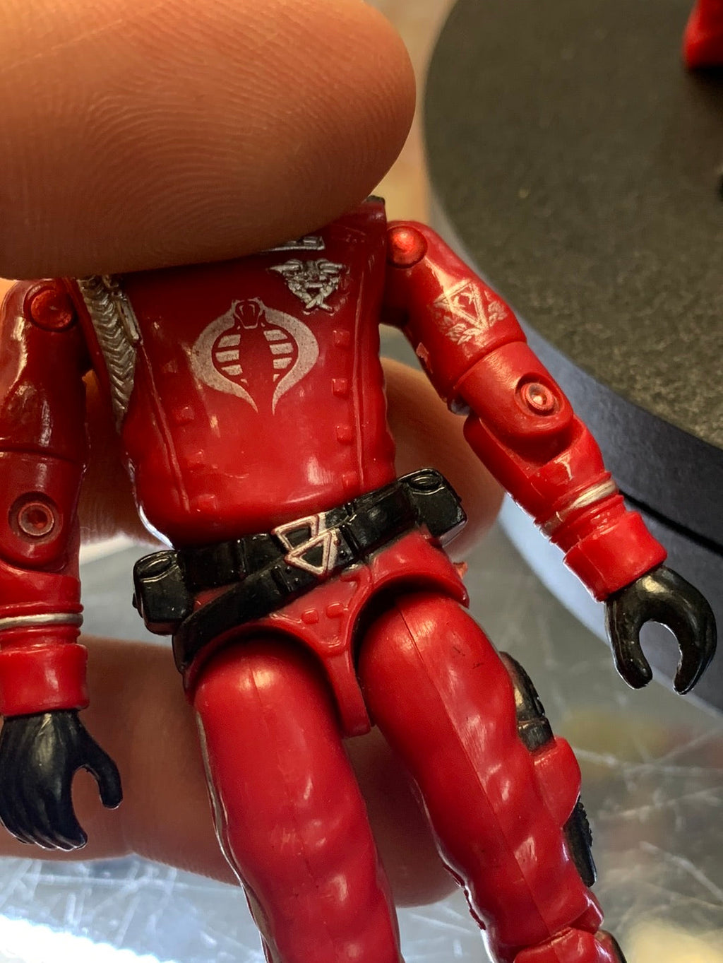 Crimson Guard 8456 (Vintage GI Joe, Hasbro) Complete product image 11, provided for visual reference and product detail