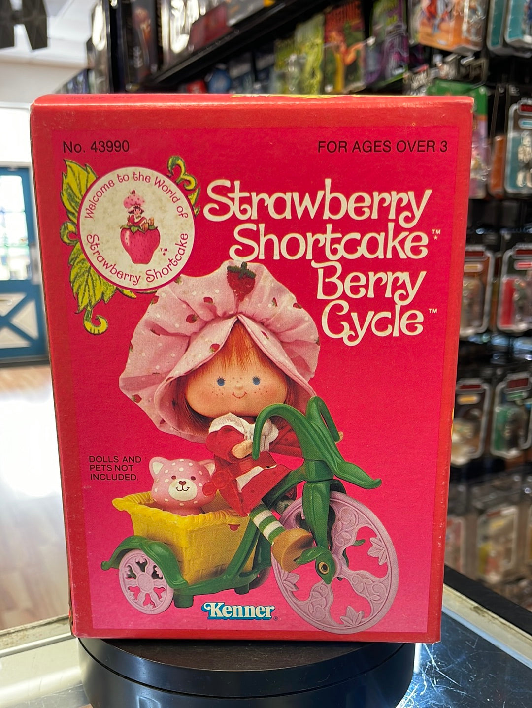 Berry Cycle (Vintage Strawberry Shortcake, Kenner) Sealed product image 1, provided for visual reference and product detail
