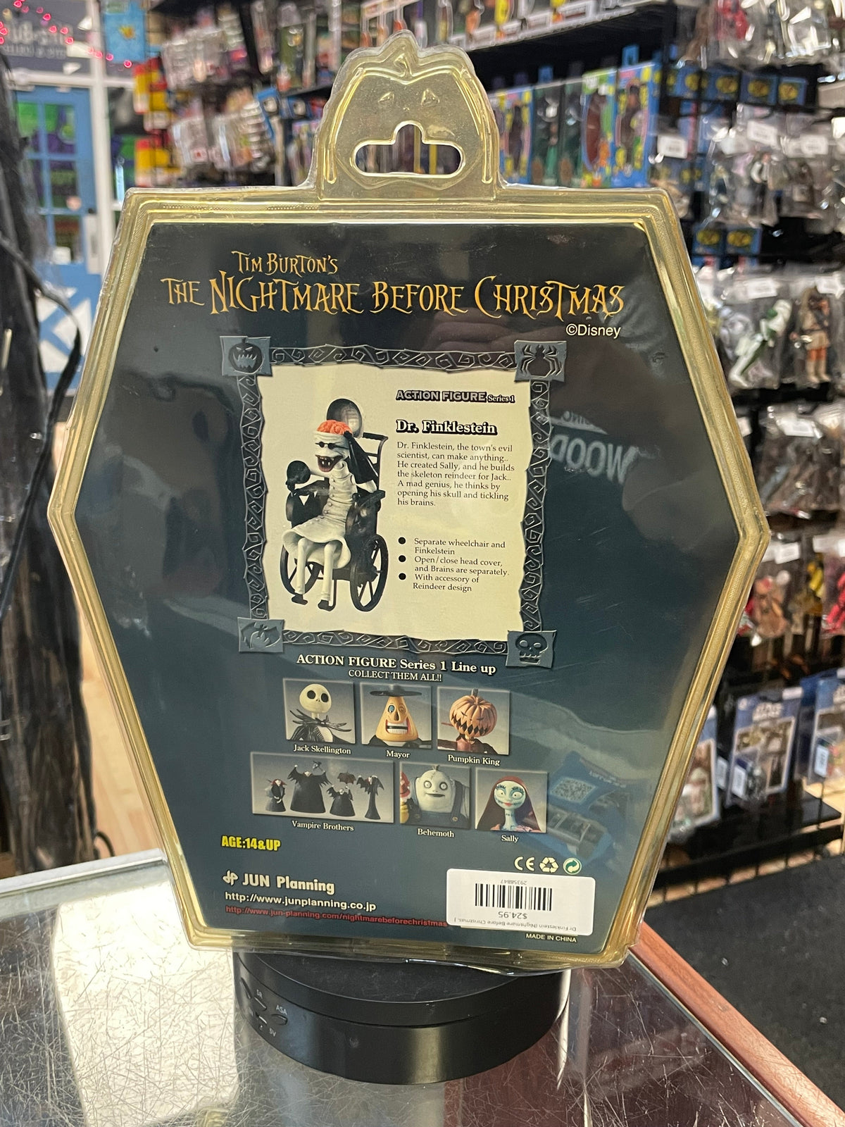 Dr Finklestein (Nightmare Before Christmas, JUN) **SEALED** product image 2, provided for visual reference and product