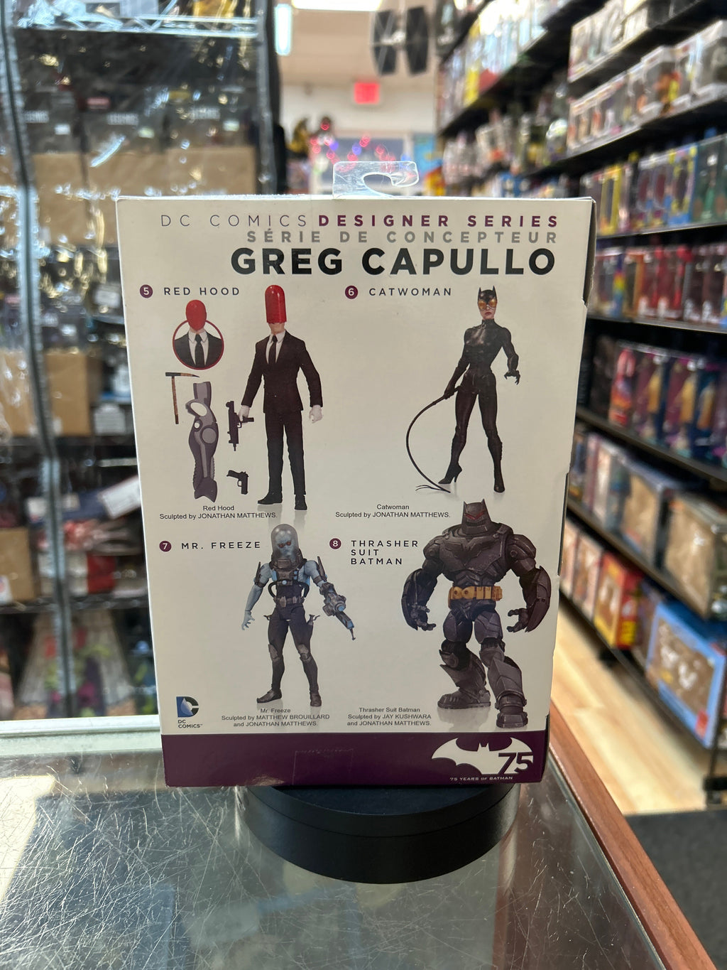 Catwoman -Greg Capullo- (DC Direct, Designer Series) **SEALED** product image 4, provided for visual reference and product