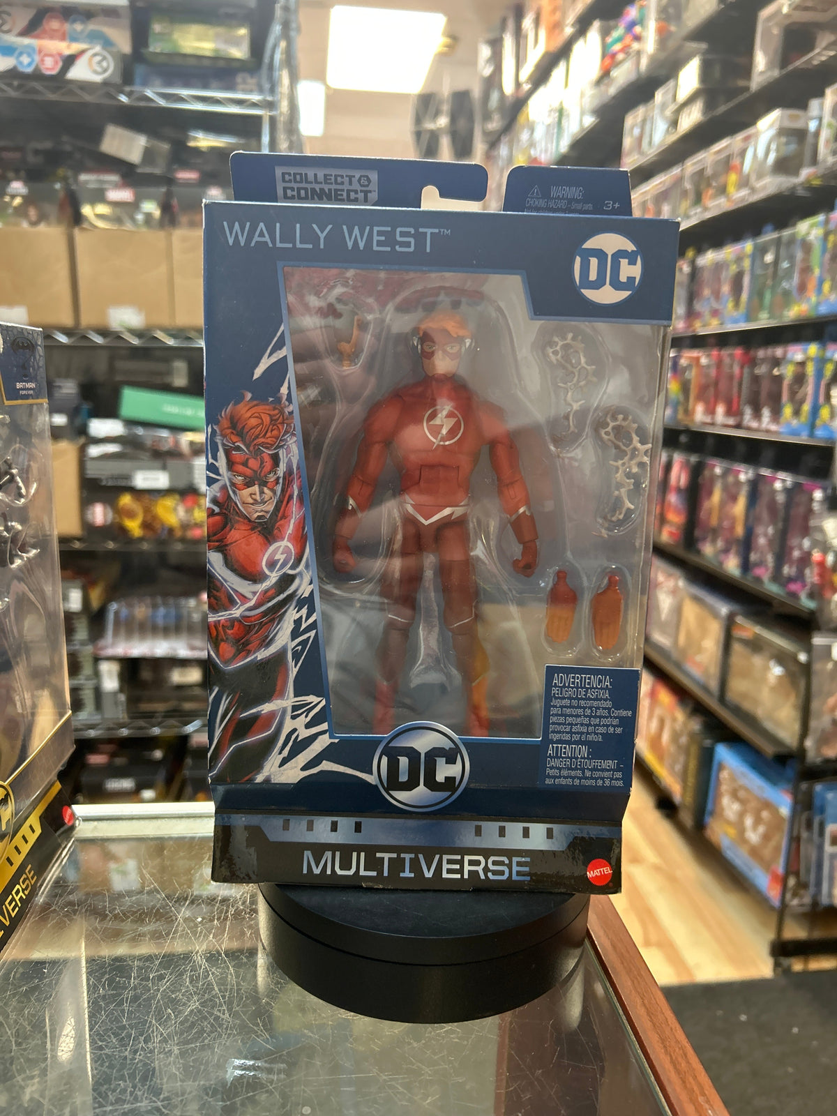 Wally West -BAF Ninja Batman- (DC Multiverse, Mattel) **SEALED** product image 1, provided for visual reference and product