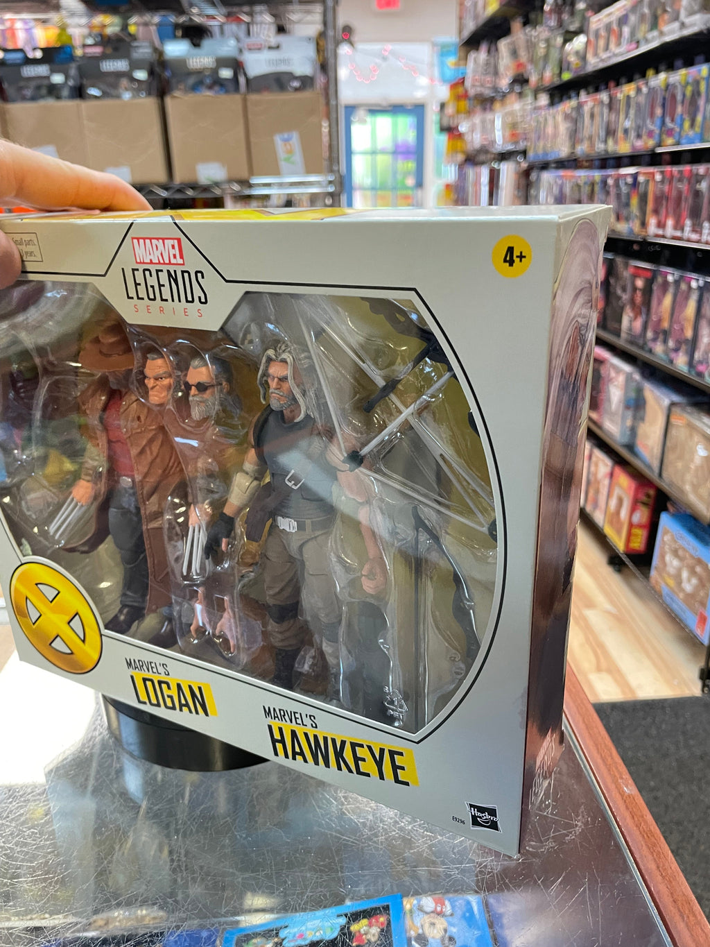 Logan & Hawkeye (Marvel Legends, Hasbro) **SEALED** product image 4, provided for visual reference and product detail review