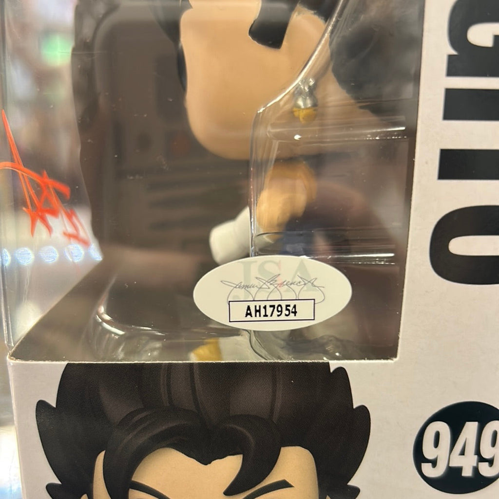 Vegito signed by christopher Sabat (Funko, DragonballZ) *JSA* product image 6, provided for visual reference and product