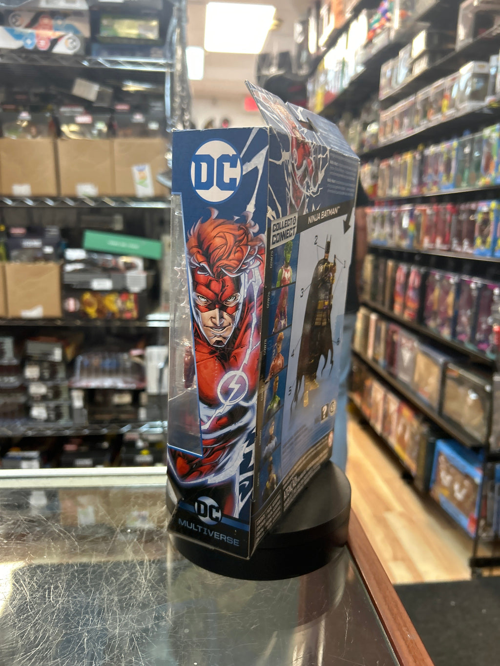Wally West -BAF Ninja Batman- (DC Multiverse, Mattel) **SEALED** product image 5, provided for visual reference and product