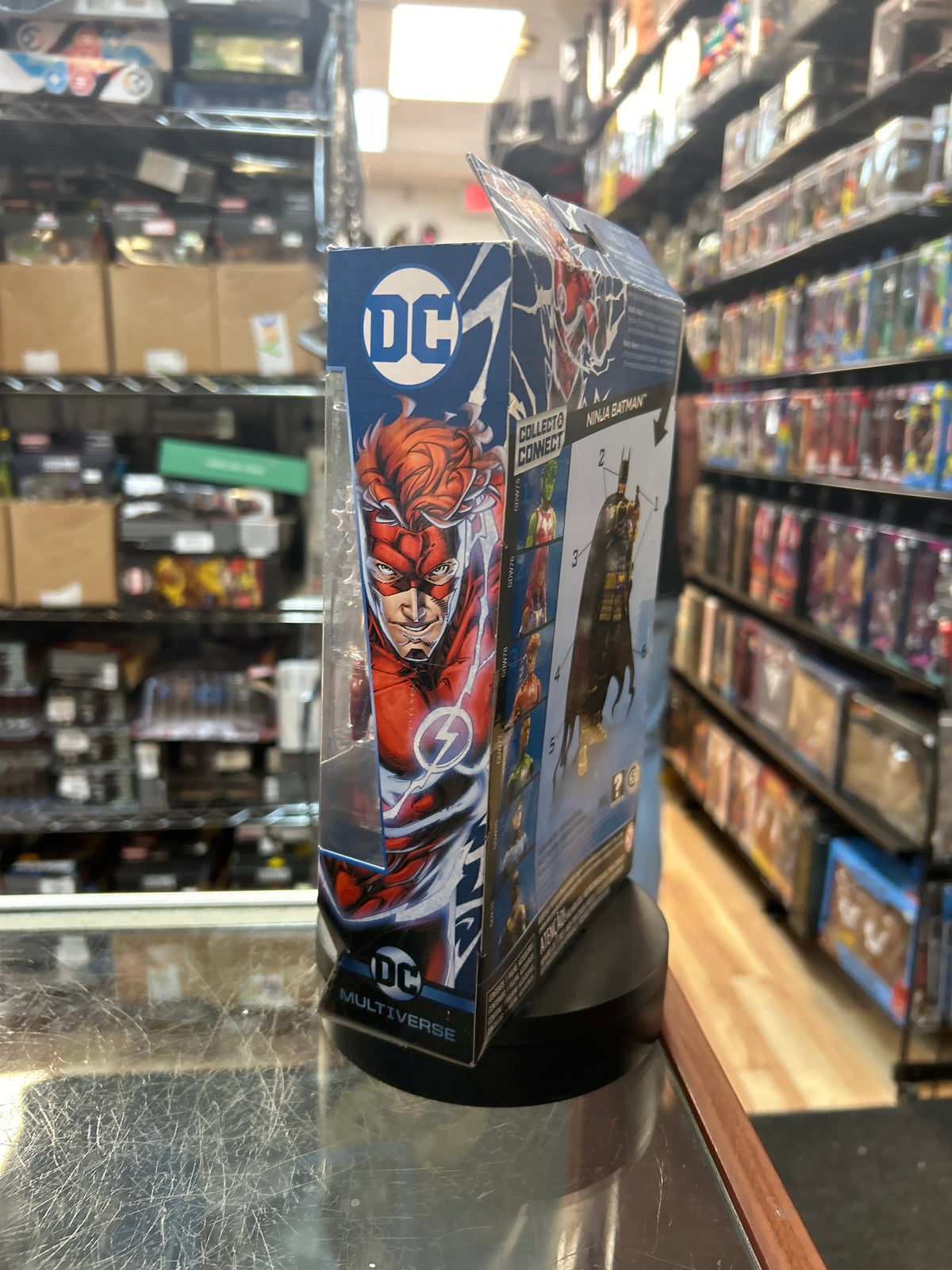 Wally West -BAF Ninja Batman- (DC Multiverse, Mattel) **SEALED** product image 5, provided for visual reference and product