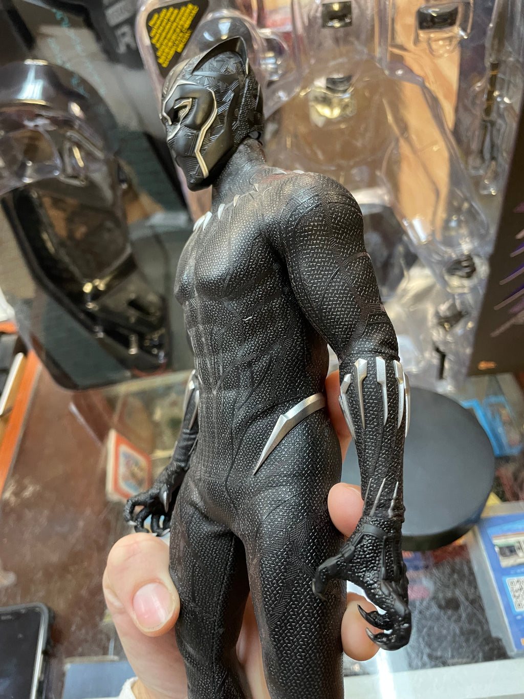 Black Panther MMS470 1/6 Scale (Marvel Black Panther, Hot Toys) INCOMPLETE product image 7, provided for visual reference