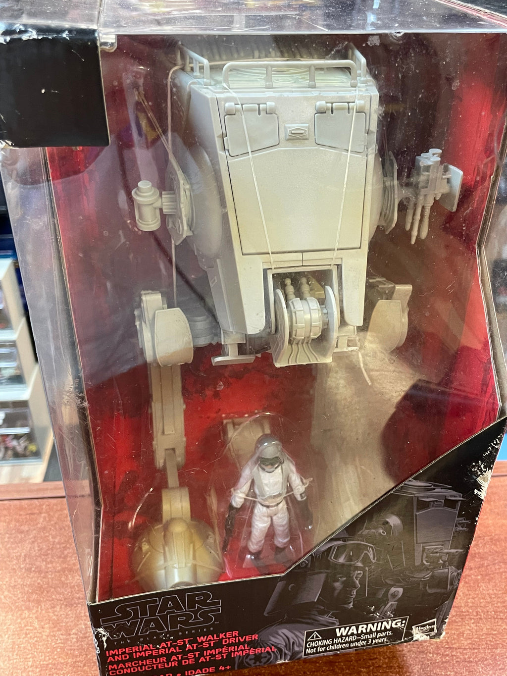 Imperial AT-ST Walker & Driver (Star Wars The Black Series, Hasbro) SEALED product image 5, provided for visual reference