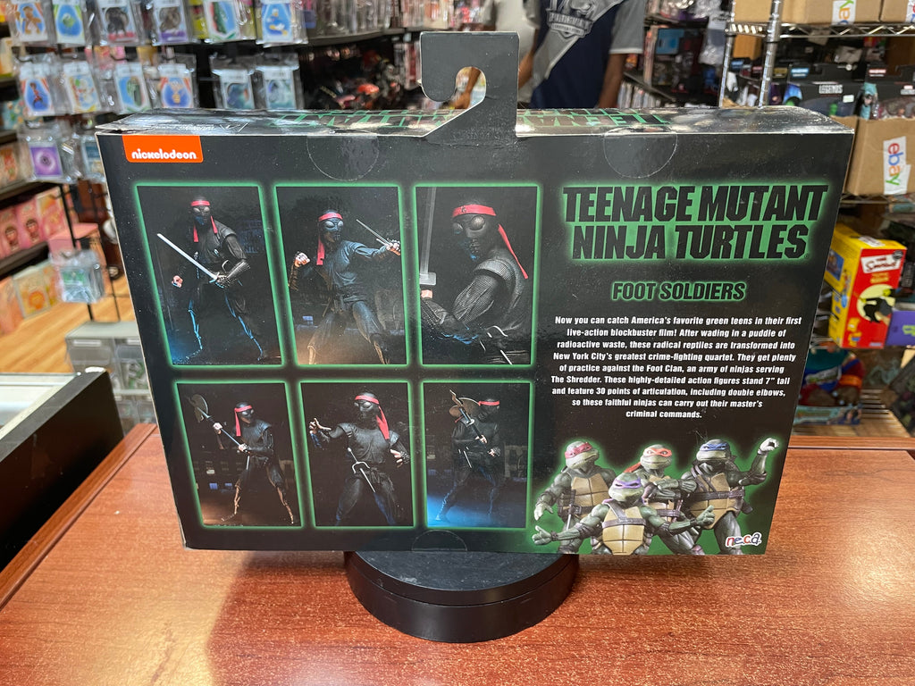 Foot Soldier 2 Pack (TMNT Ninja Turtles, NECA) *SEALED* product image 2, provided for visual reference and product detail