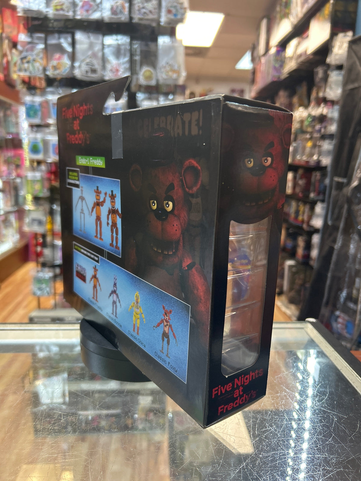 Classic & Withered Freddy (Five Nights at Freddy, Jazwares) *SEALED* product image 3, provided for visual reference and