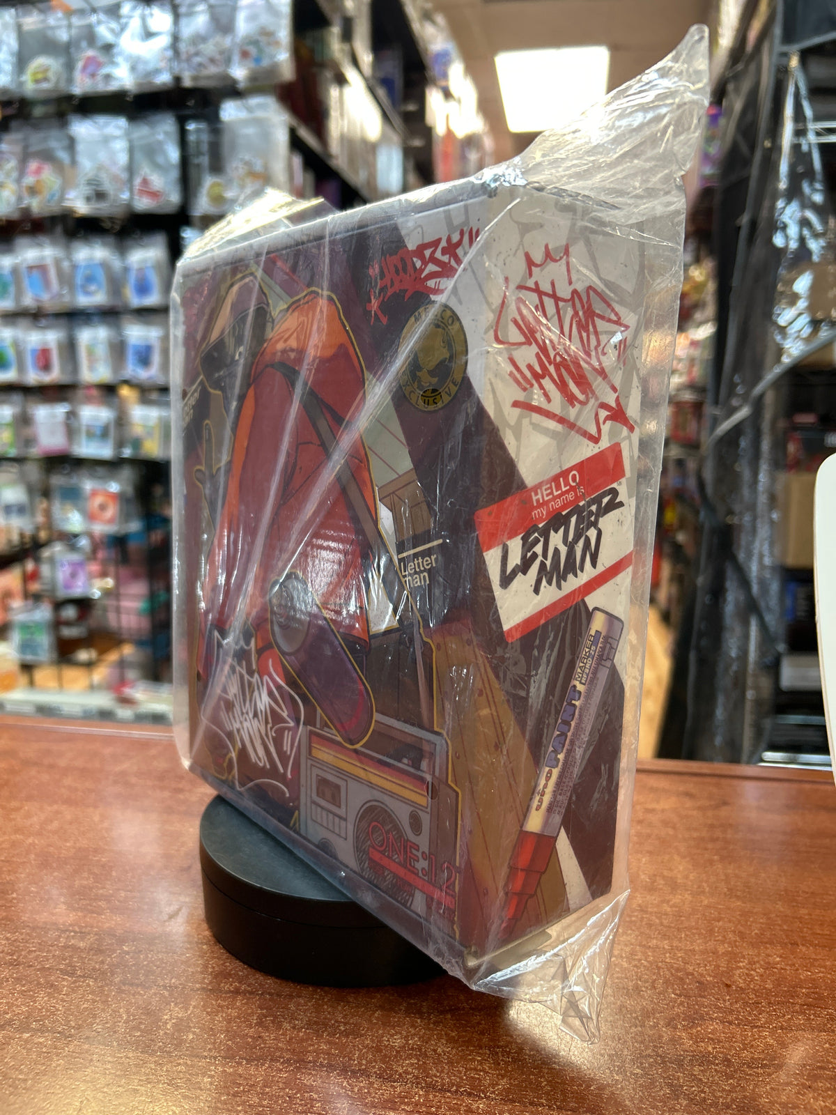 Letterman Hoodz (Mezco, Rumble Society) **SEALED** product image 6, provided for visual reference and product detail review