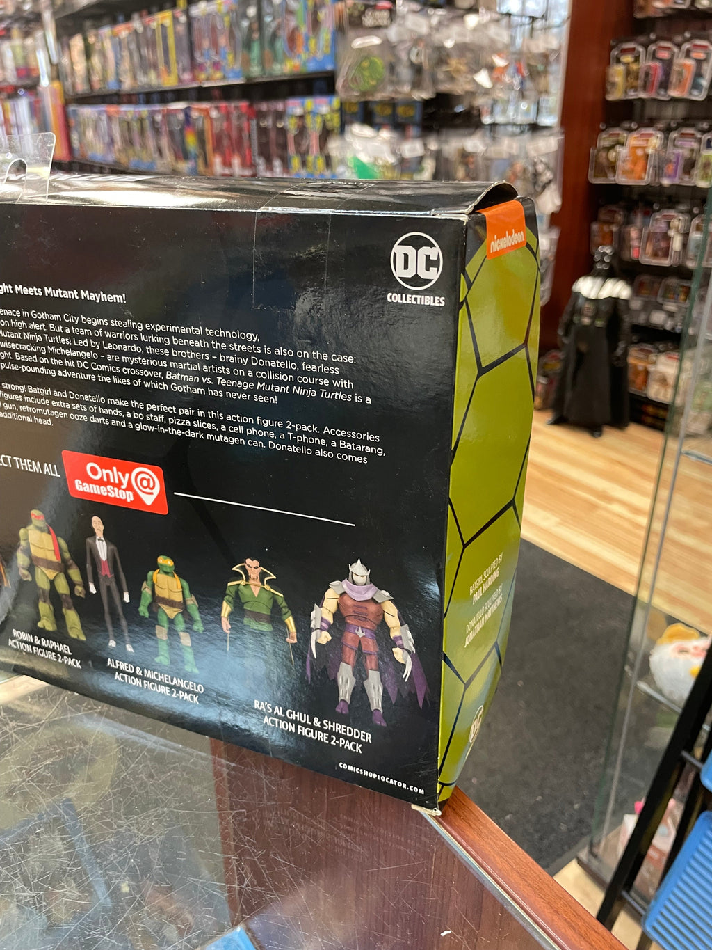 Batgirl & Donatello 2 Pack (Batman Vs Teenage Ninja Turtles, DC Collectibles) NEW/OPEN product image 11, provided for visual