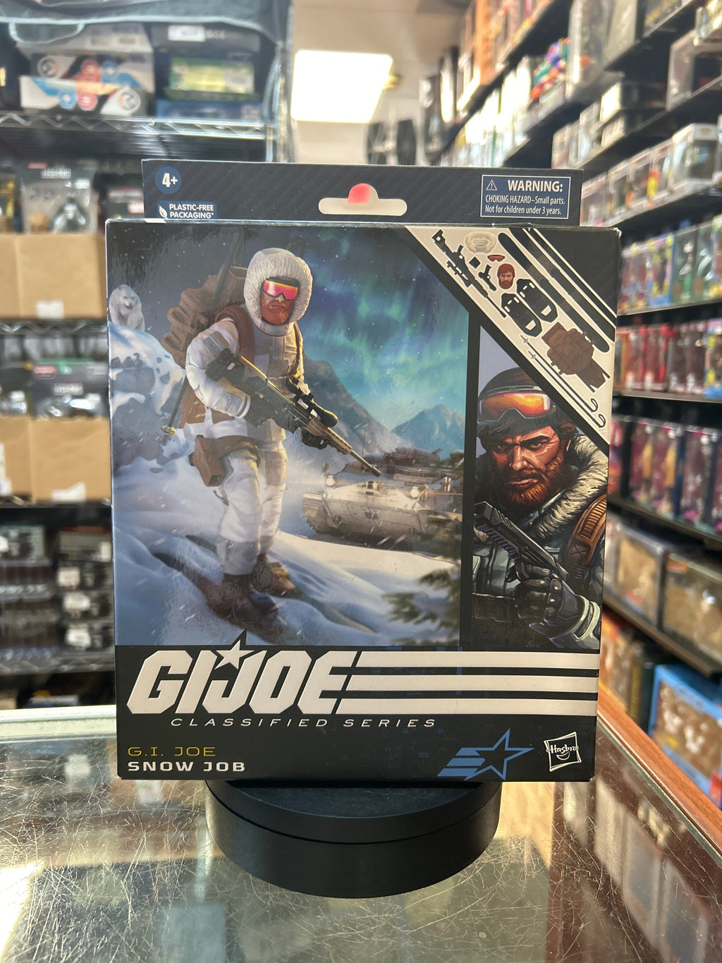 Snow Job (GI Joe Classified, Hasbro) **SEALED** product image 1, provided for visual reference and product detail review
