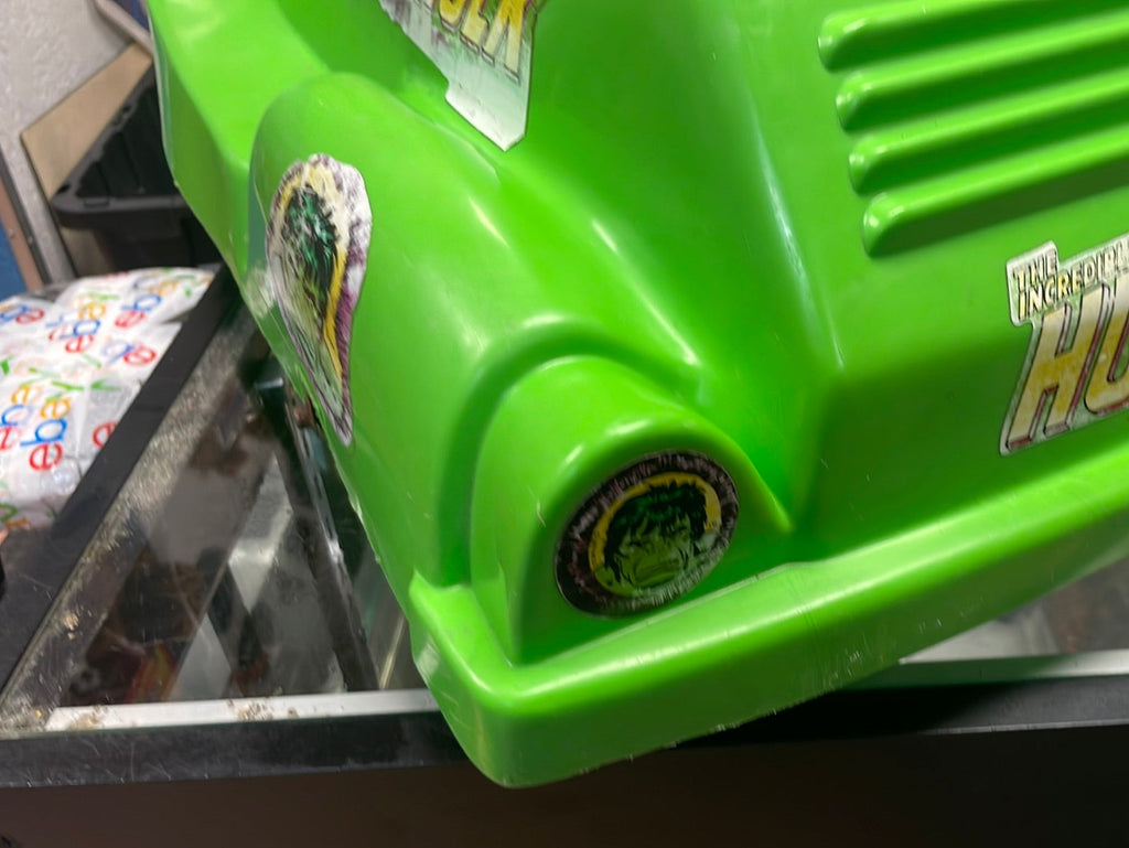 Incredible Hulk Power Mobile Peddle Car (Vintage Marvel, Empire) product image 11, provided for visual reference and product