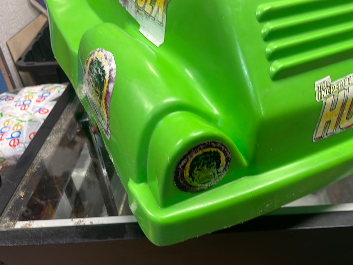 Incredible Hulk Power Mobile Peddle Car (Vintage Marvel, Empire) product image 11, provided for visual reference and product
