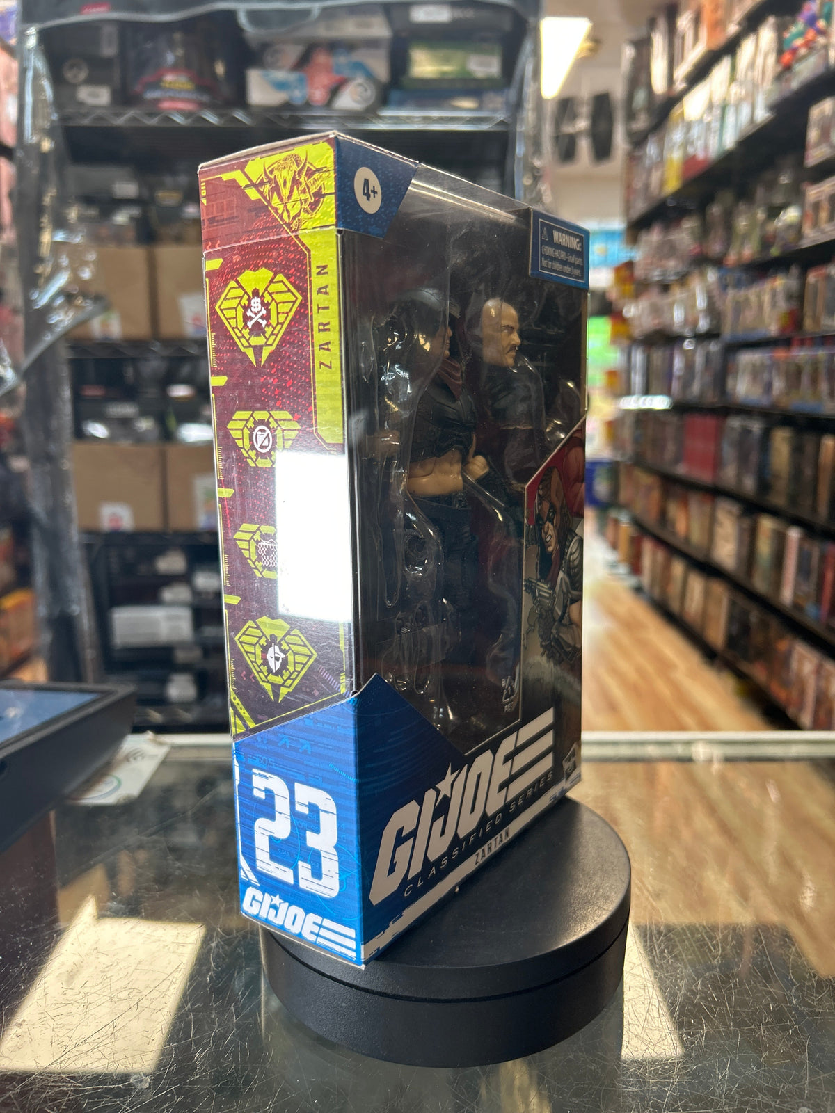 Zartan (GI Joe Classified, Hasbro) **SEALED** product image 2, provided for visual reference and product detail review