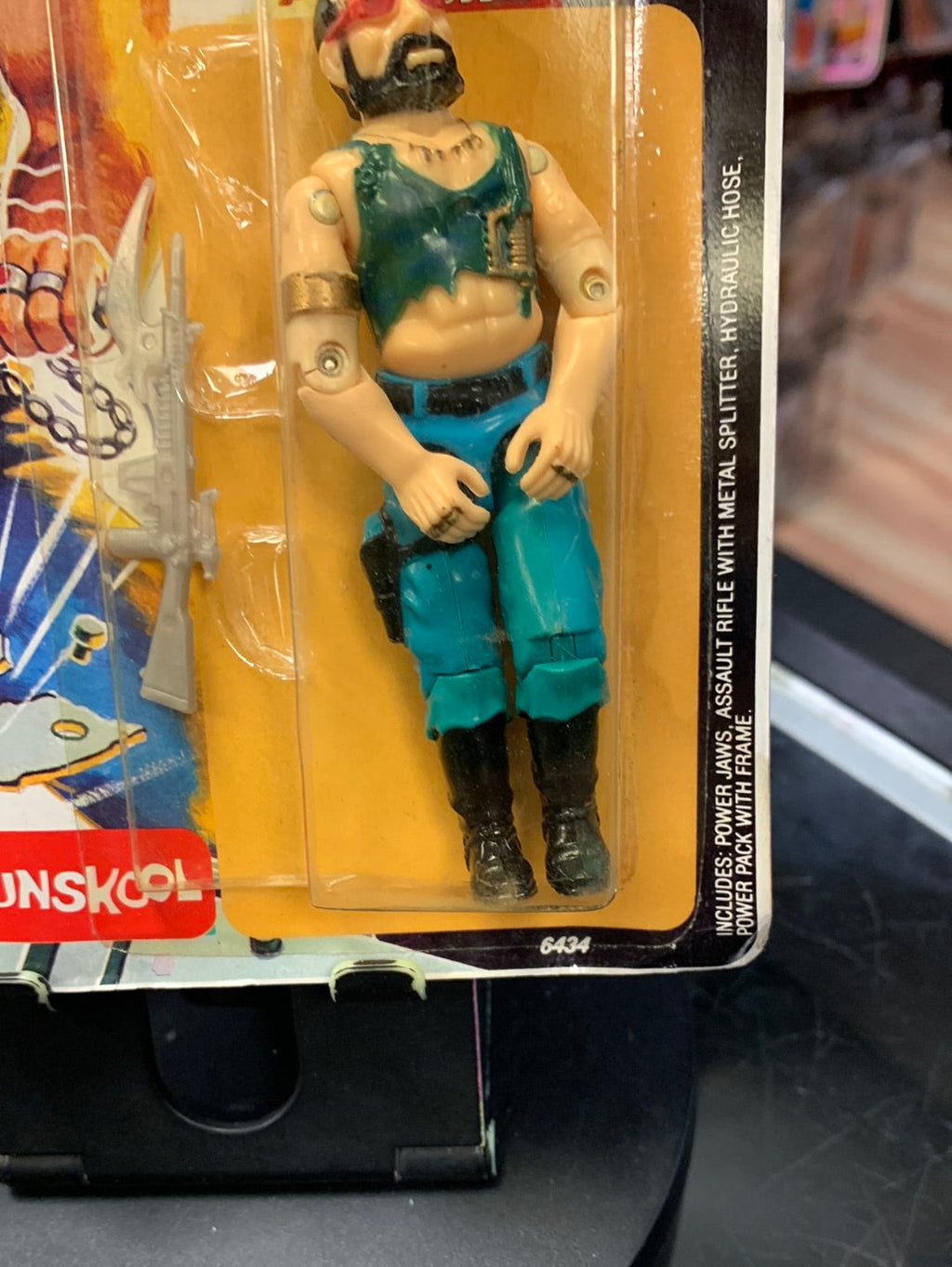 Dreadnok Ripper (Vintage GI Joe, FunSkool India) Sealed product image 5, provided for visual reference and product detail