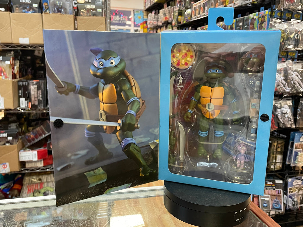 Pizza Club Leonardo Leads (Neca, TMNT) **SEALED** product image 1, provided for visual reference and product detail review