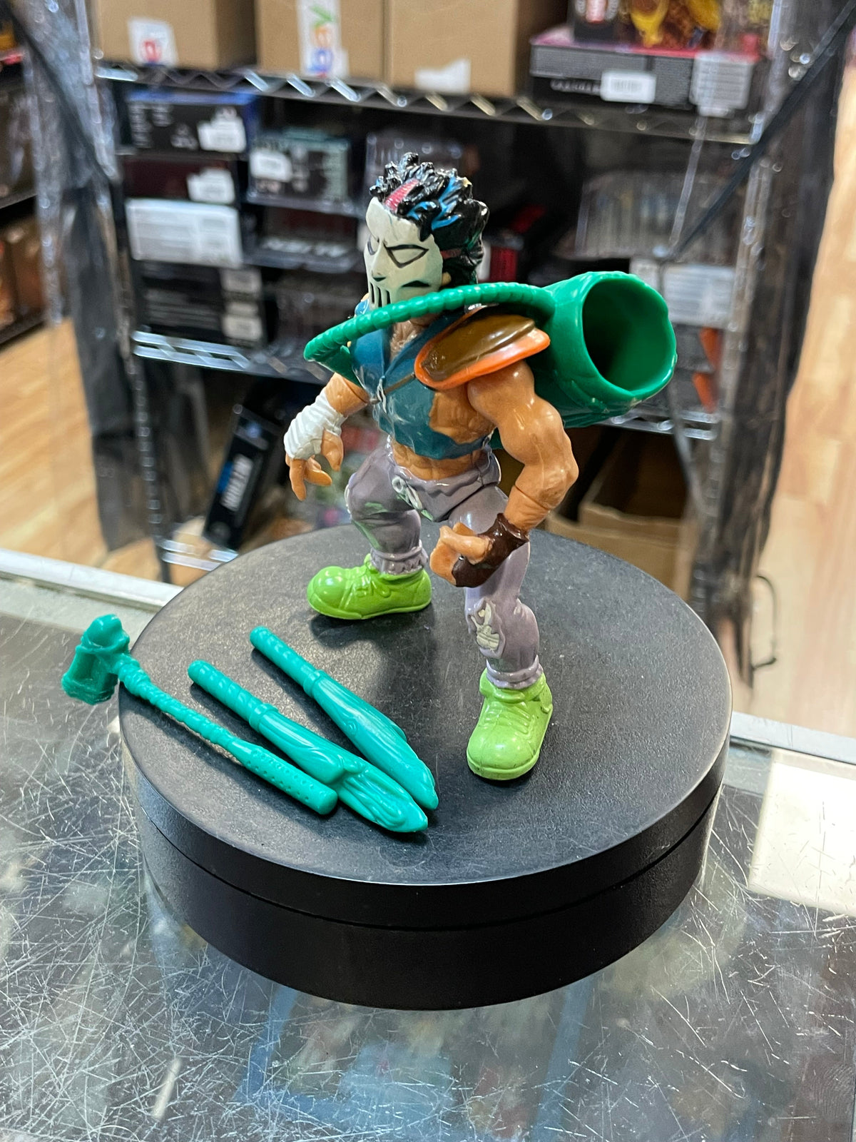 Casey Jones 2454 (TMNT Ninja Turtles, Playmates) **COMPLETE** product image 3, provided for visual reference and product