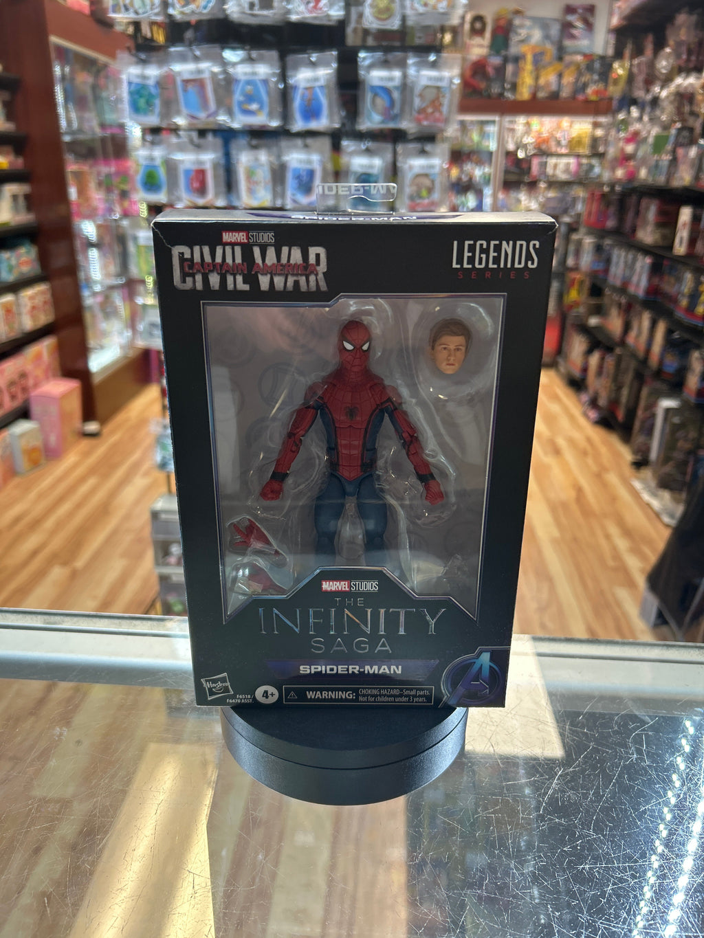 Spider-Man Infinity Saga (Marvel Legends, Hasbro) *COMPLETE* product image 1, provided for visual reference and product