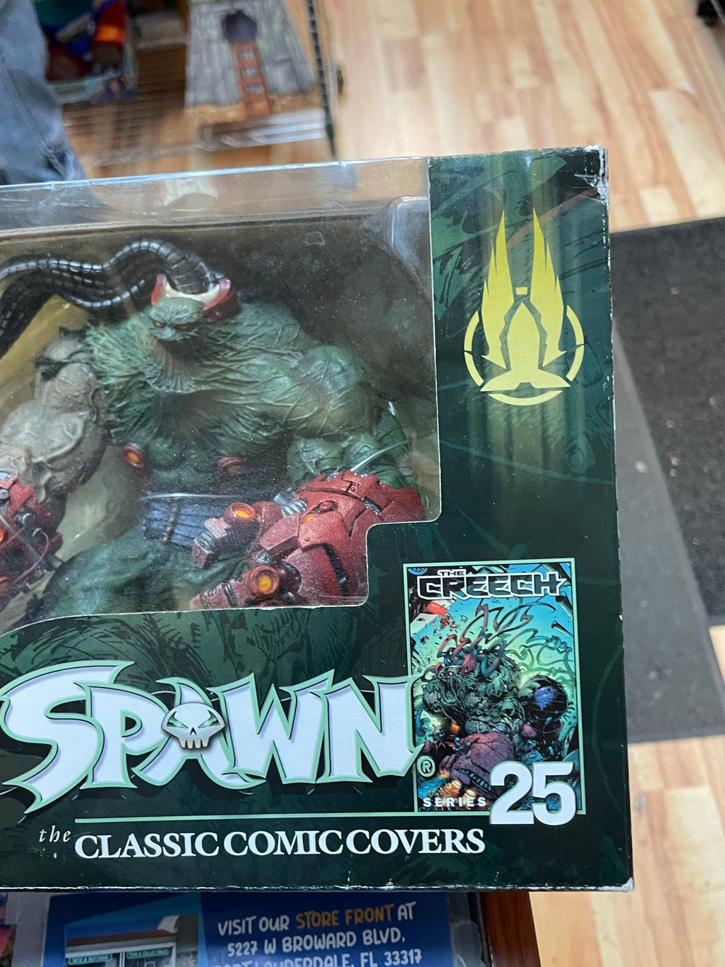 Creech CI.01 -Comic Cover- (Vintage Spawn, McFarlane) *SEALED* product image 8, provided for visual reference and product