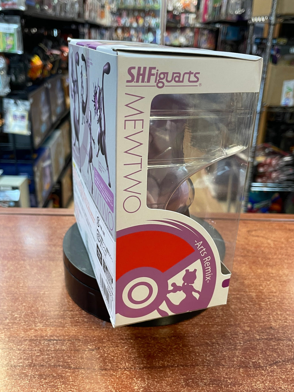 MewTwo -Art Remix- (Pokemon, Bandai SH Figuarts) *SEALED* product image 3, provided for visual reference and product detail