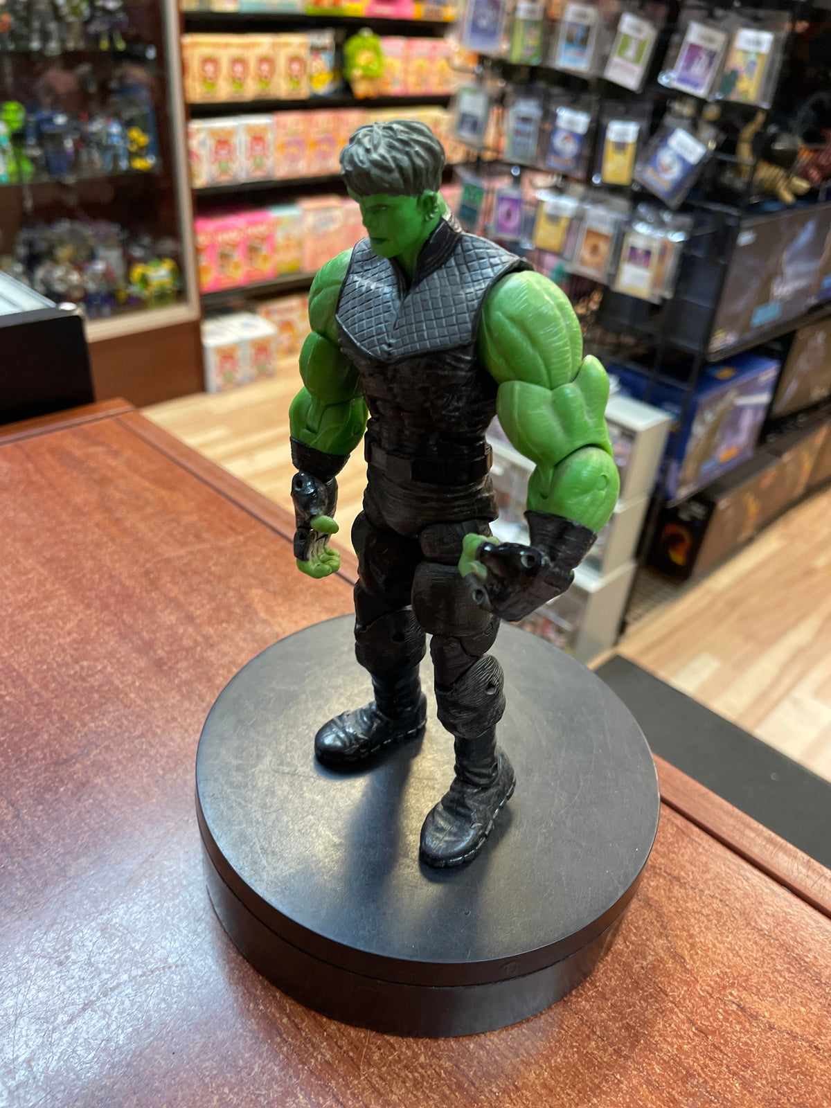 The Hulkling (Marvel Legends Young Avengers, Hasbro) INCOMPLETE product image 3, provided for visual reference and product