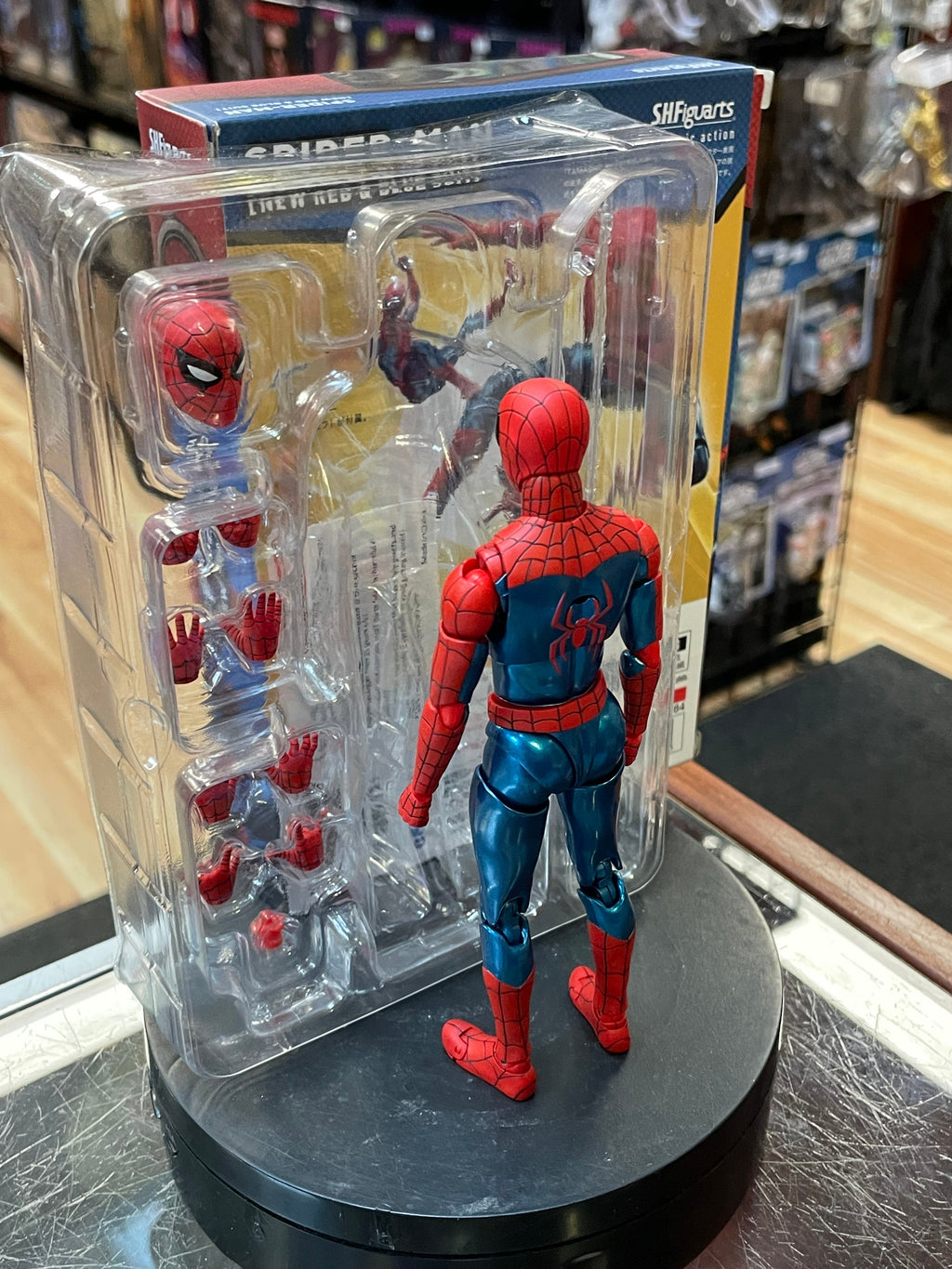 Final Swing Spider-Man (Bandai Tamashii Nations, Marvel) COMPLETE product image 6, provided for visual reference and product