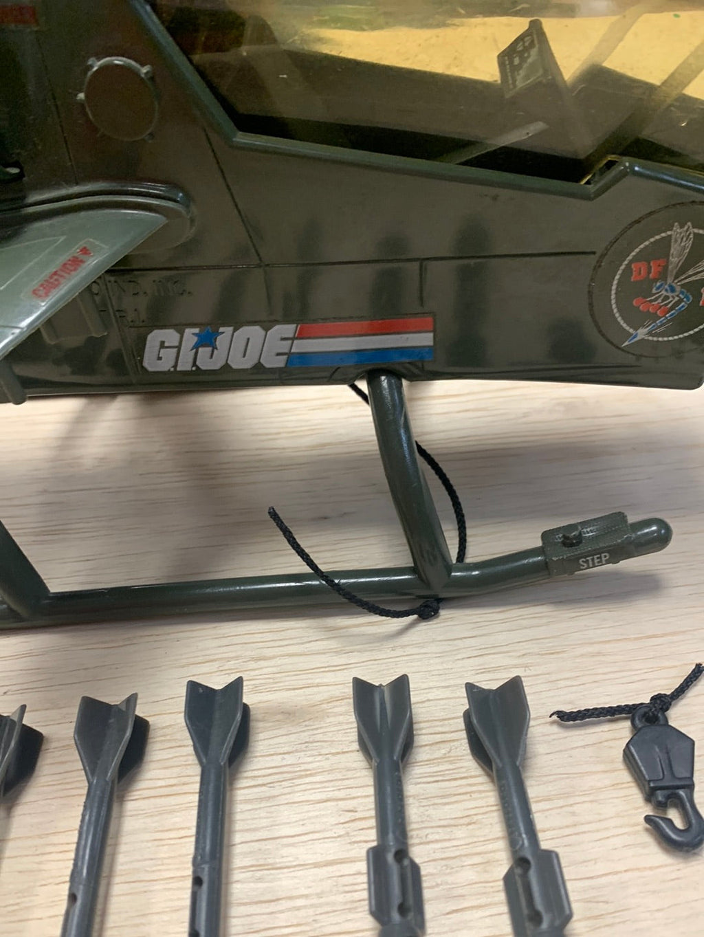 Dragonfly with WildBill 7731 (Vintage GI Joe, Hasbro) Complete product image 9, provided for visual reference and product