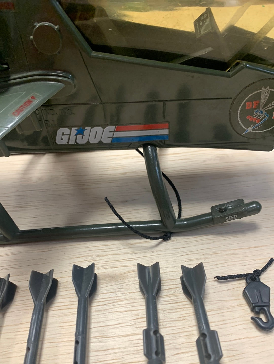 Dragonfly with WildBill 7731 (Vintage GI Joe, Hasbro) Complete product image 9, provided for visual reference and product