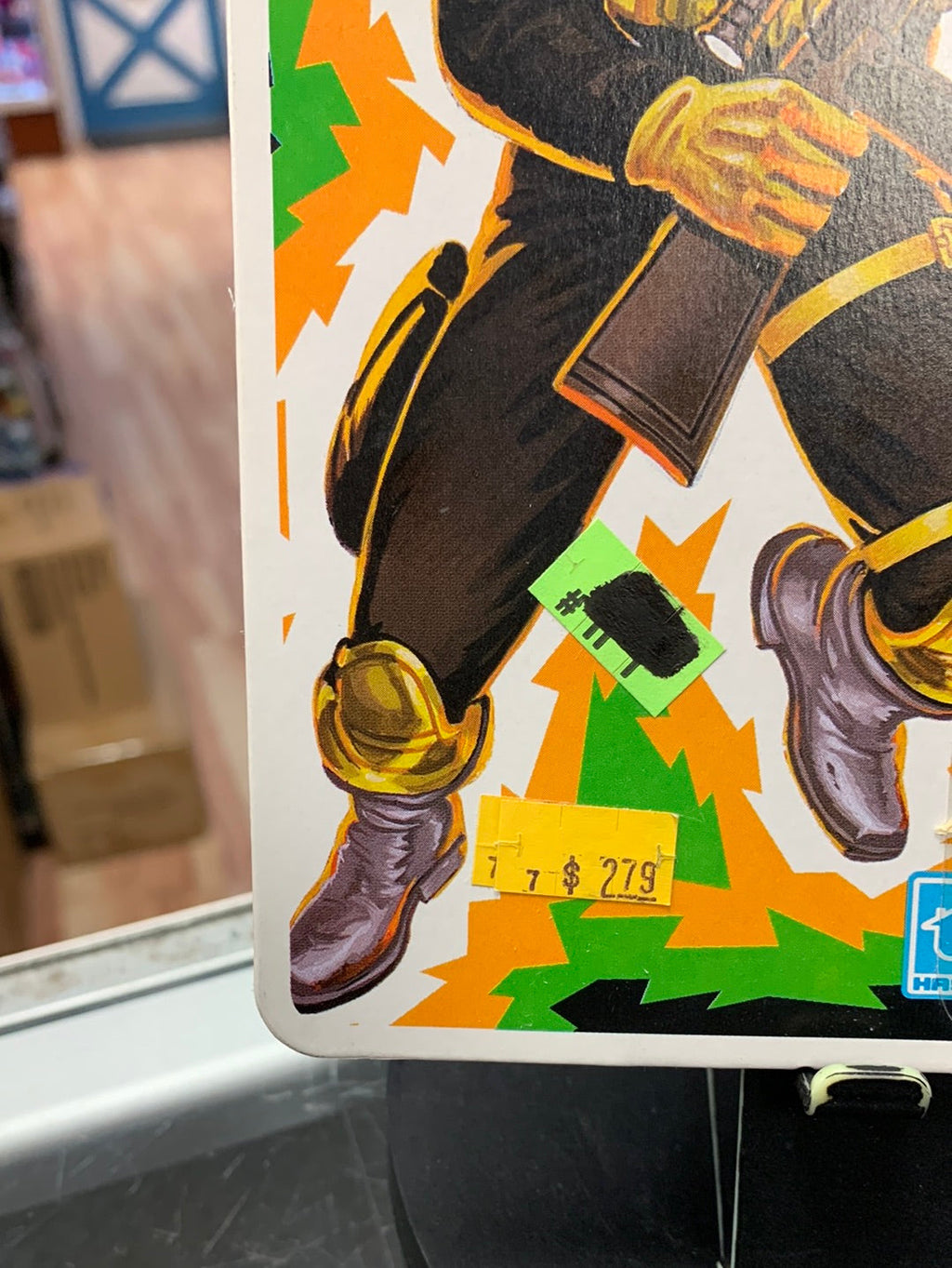 Python Patrol Python Patrol Officer (Vintage GI Joe, Hasbro) Sealed product image 6, provided for visual reference and