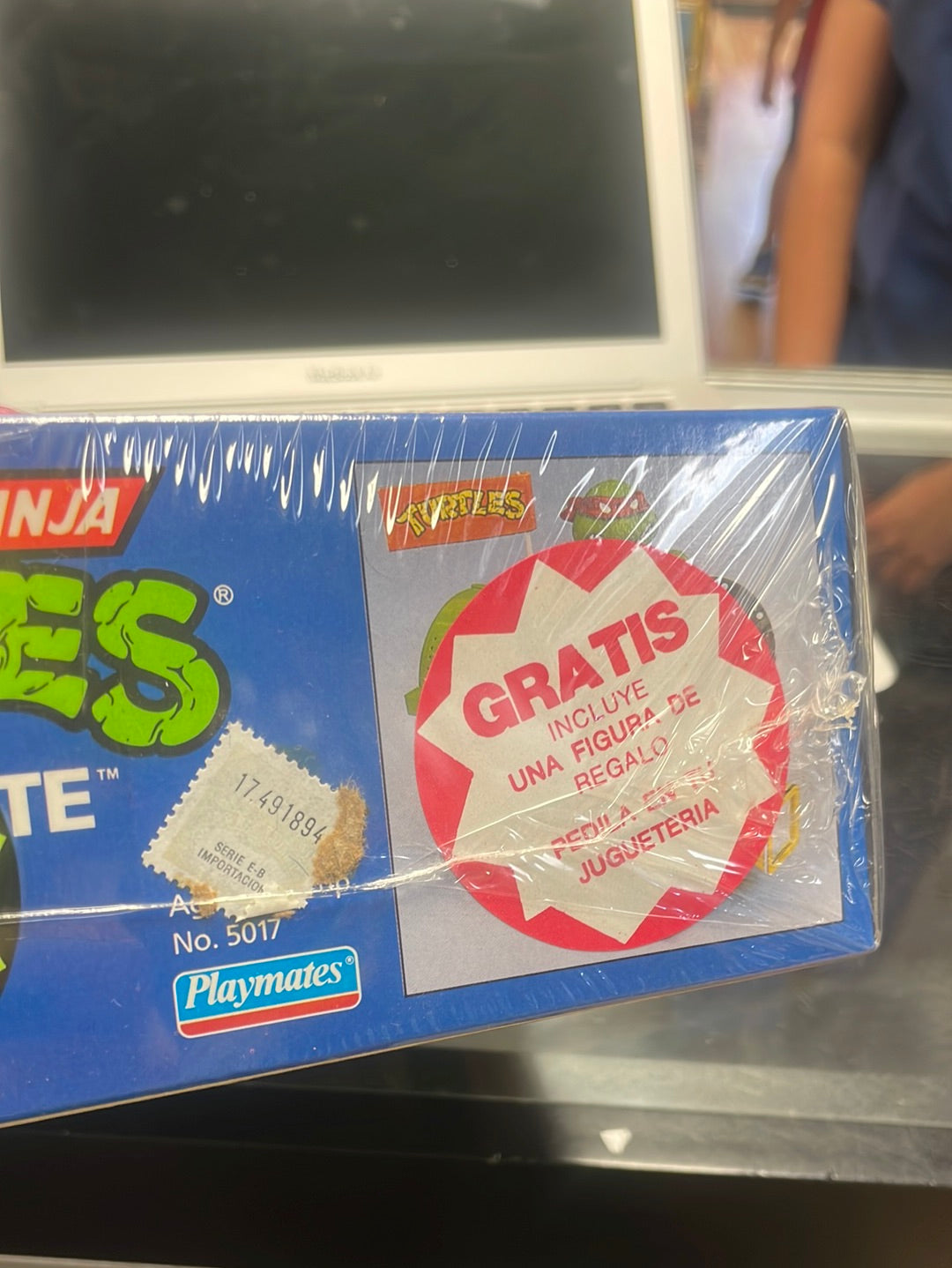 Argentinian Cheapskate with Splinter (Vintage TMNT Ninja Turtles, Playmates) product image 15, provided for visual reference