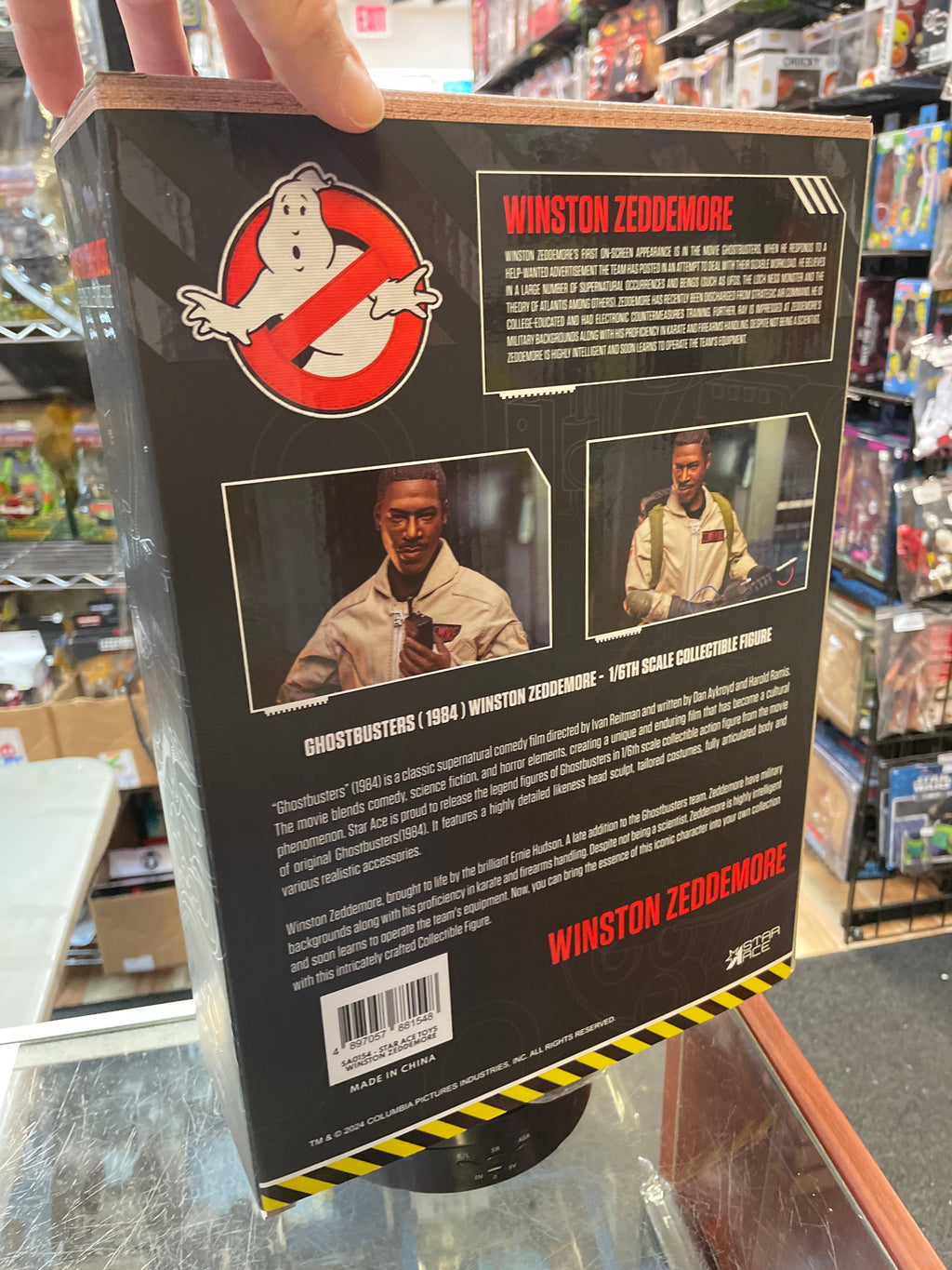 Winston Zeddemore 1/6 Scale SA0154 (Star Ace, Ghostbusters) COMPLETE product image 11, provided for visual reference and