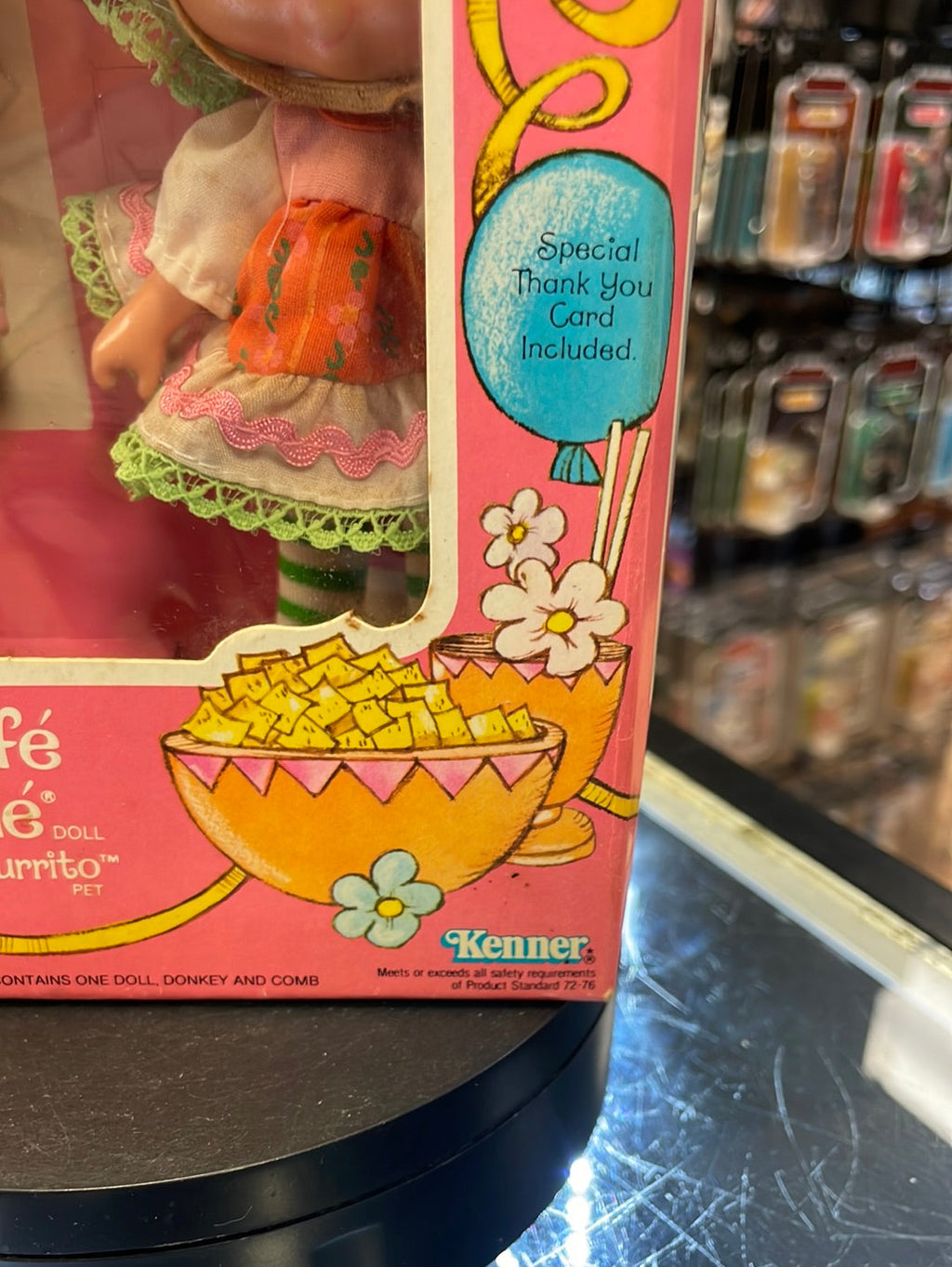Cafe Ole with Burrito (Vintage Strawberry Shortcake Party Pleaser, Kenner) Sealed product image 4, provided for visual