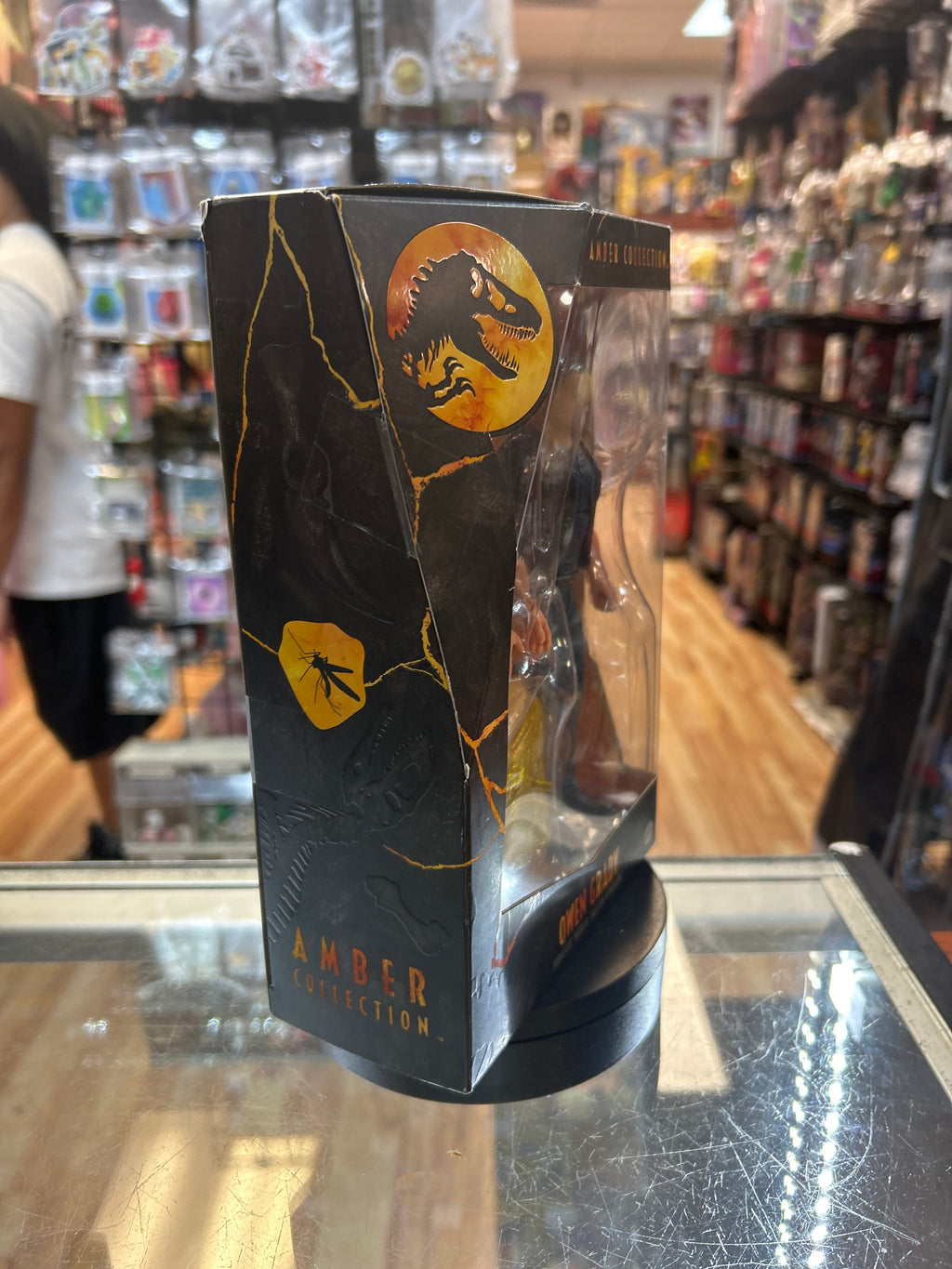 Owen Grady (Jurassic Park Amber Collection, Mattel) **SEALED** product image 2, provided for visual reference and product