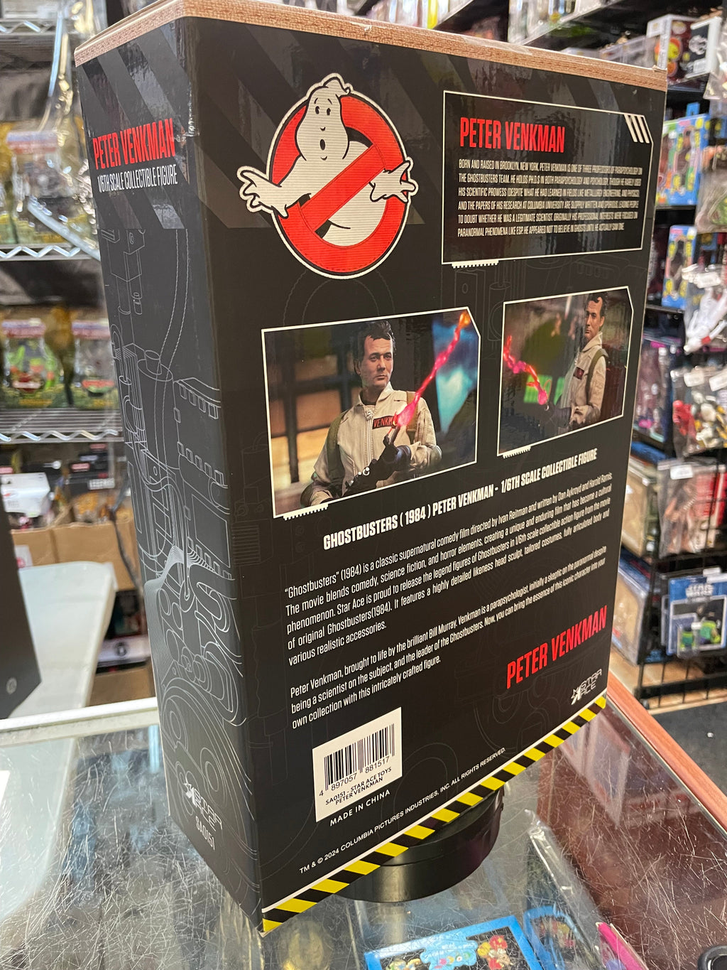 Peter Venkman 1/6 Scale SA0151 (Star Ace, Ghostbusters) COMPLETE product image 11, provided for visual reference and product