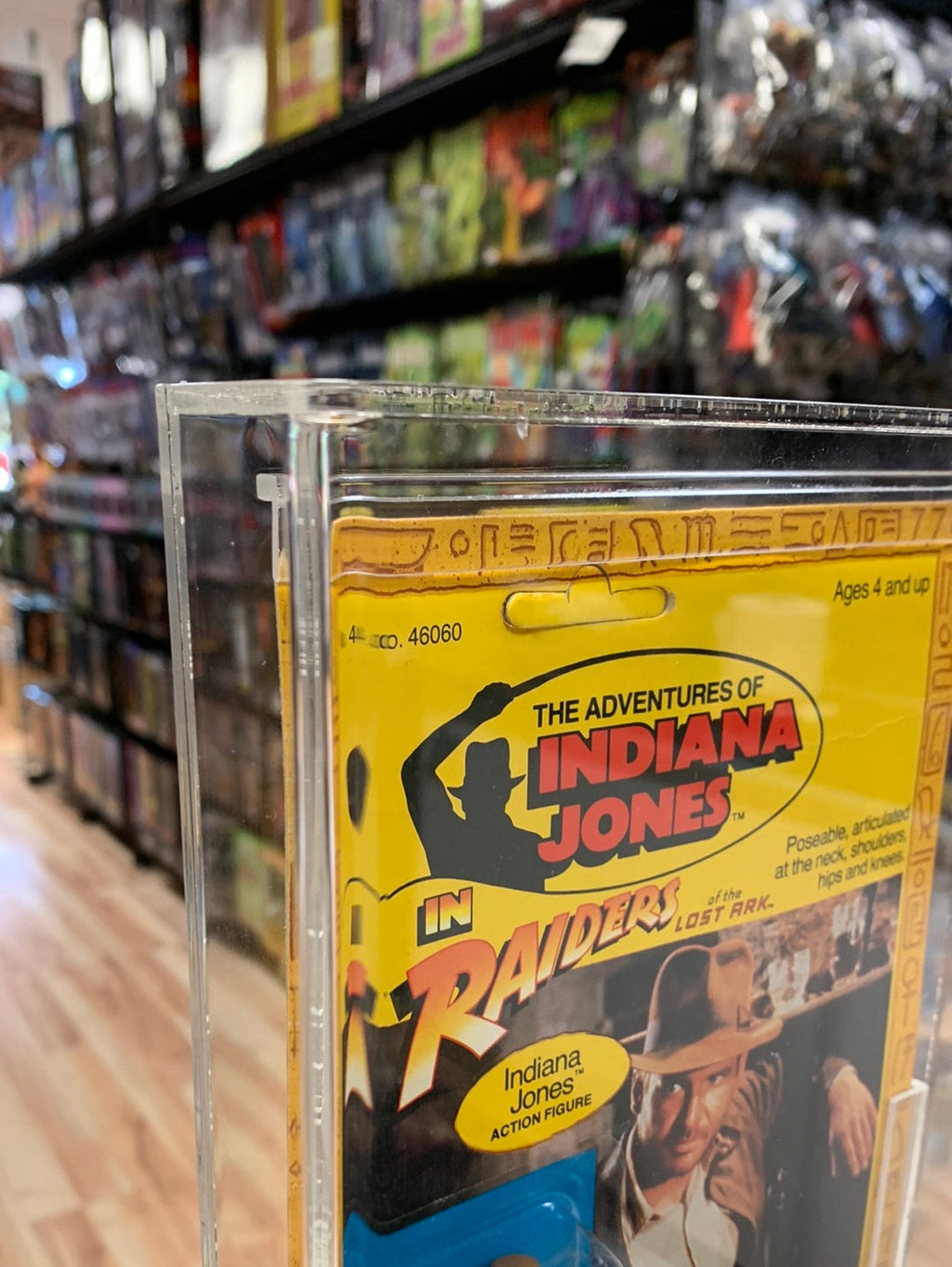 Indiana Jones 4 Back (Indiana Jones ROTA Vintage Kenner) CAS GRADE 75 product image 8, provided for visual reference and
