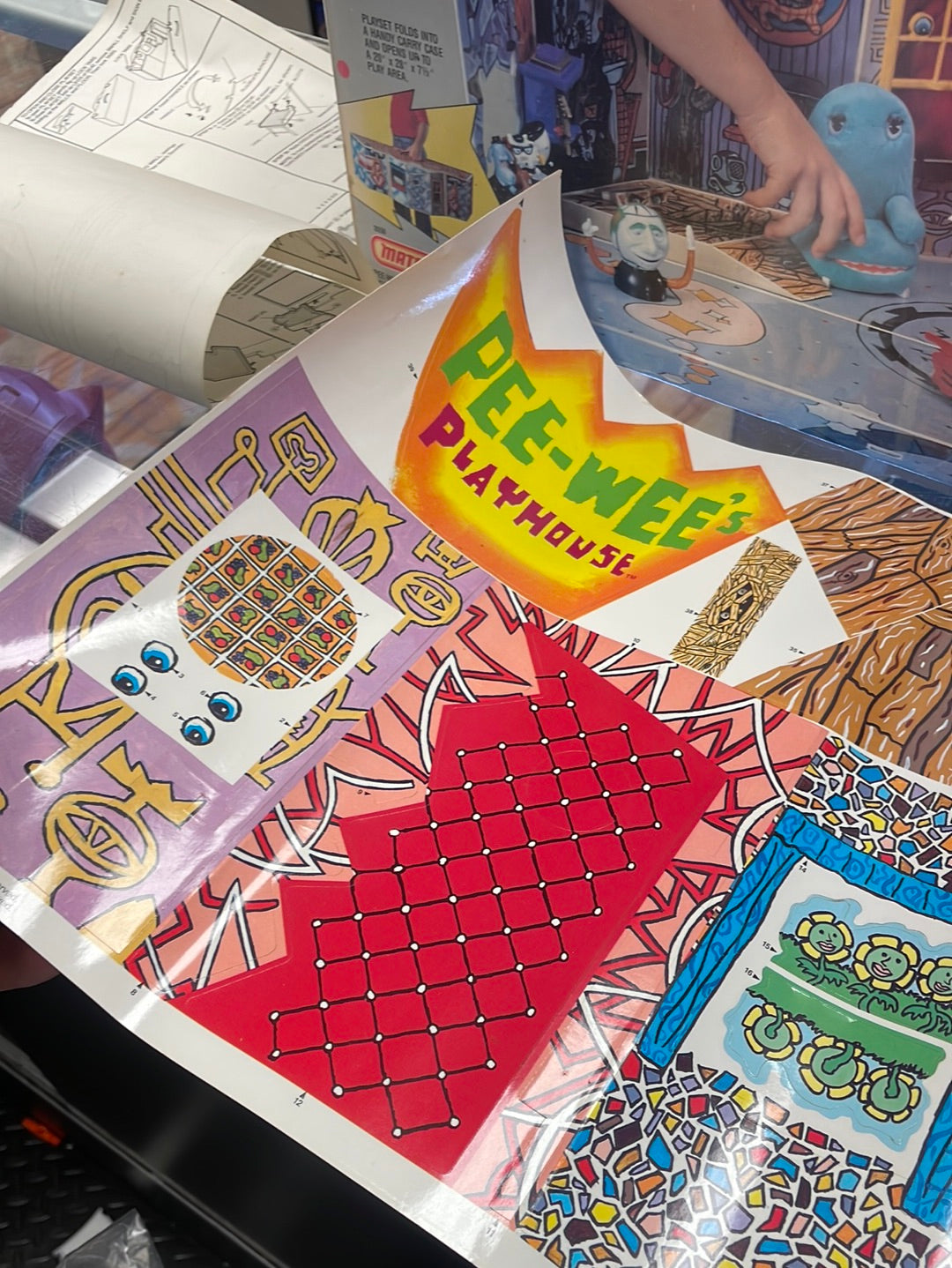 Pee Wee’s Playhouse (Matchbox, Vintage Pee Wee Herman) Unused Contents product image 19, provided for visual reference and